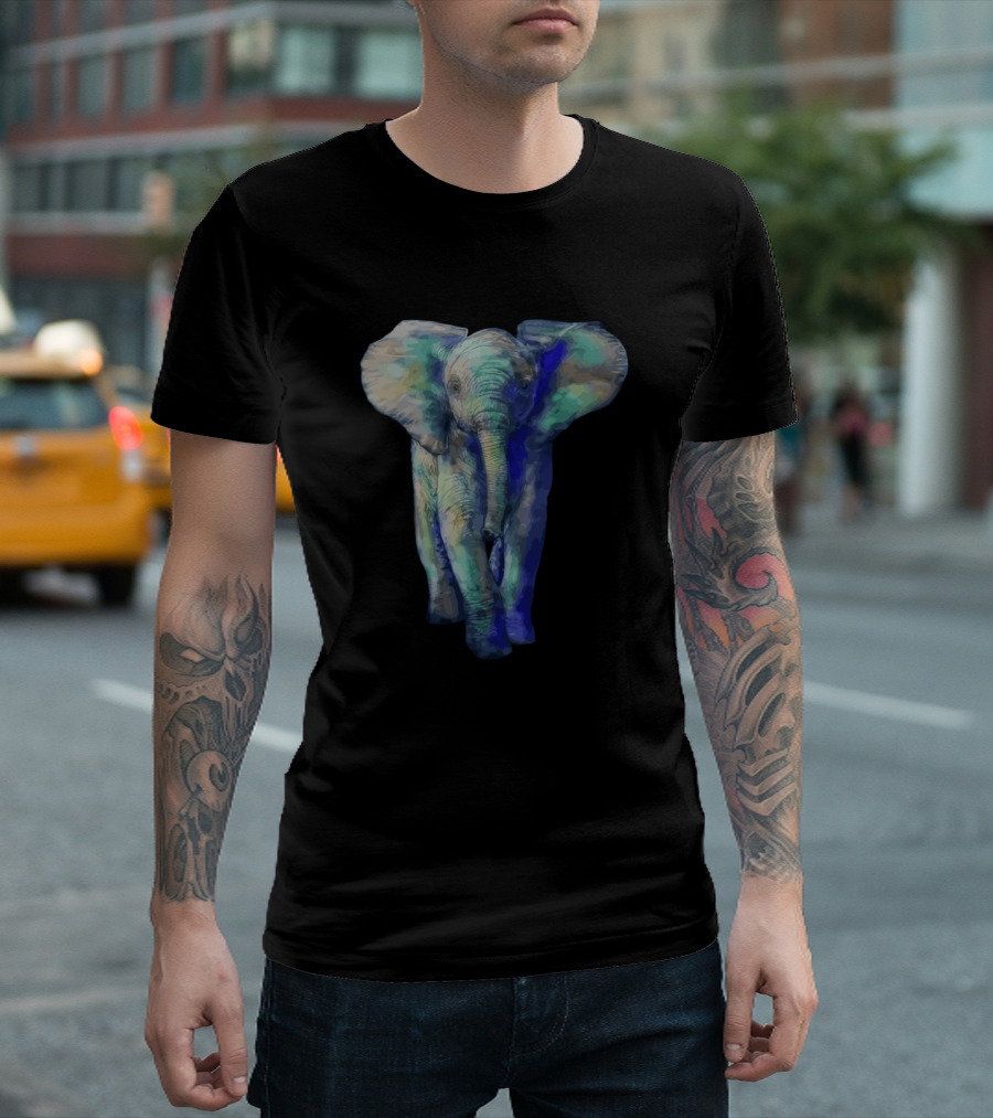 Cute Baby Elephant Save The Elephants Conservation Awareness T-Shirt