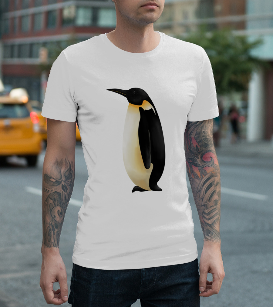 Emperor Penguin Side Profile T-Shirt