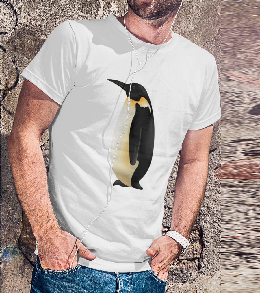 Emperor Penguin Side Profile T-Shirt