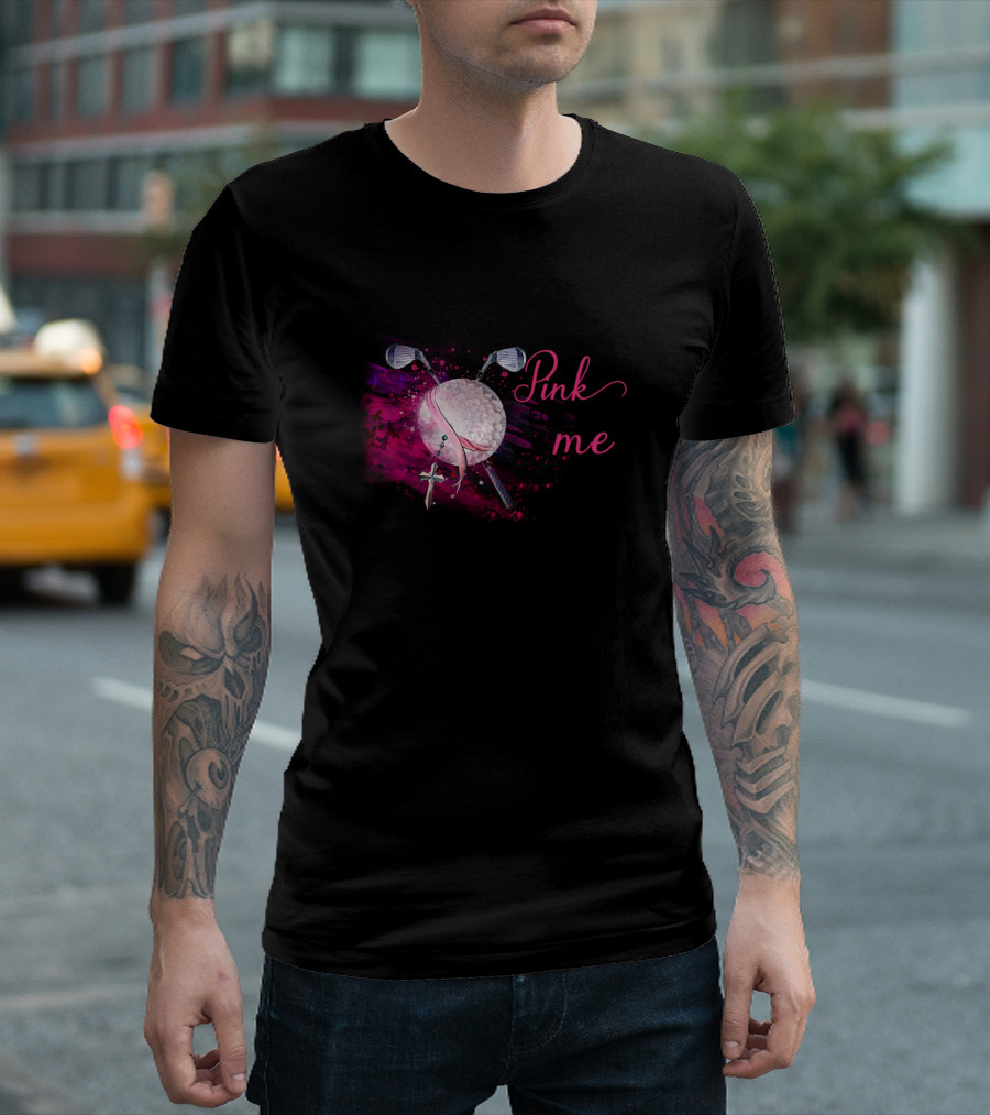 I Wear Pink for Me James 1:2-4 Golf Breast Cancer T-Shirt