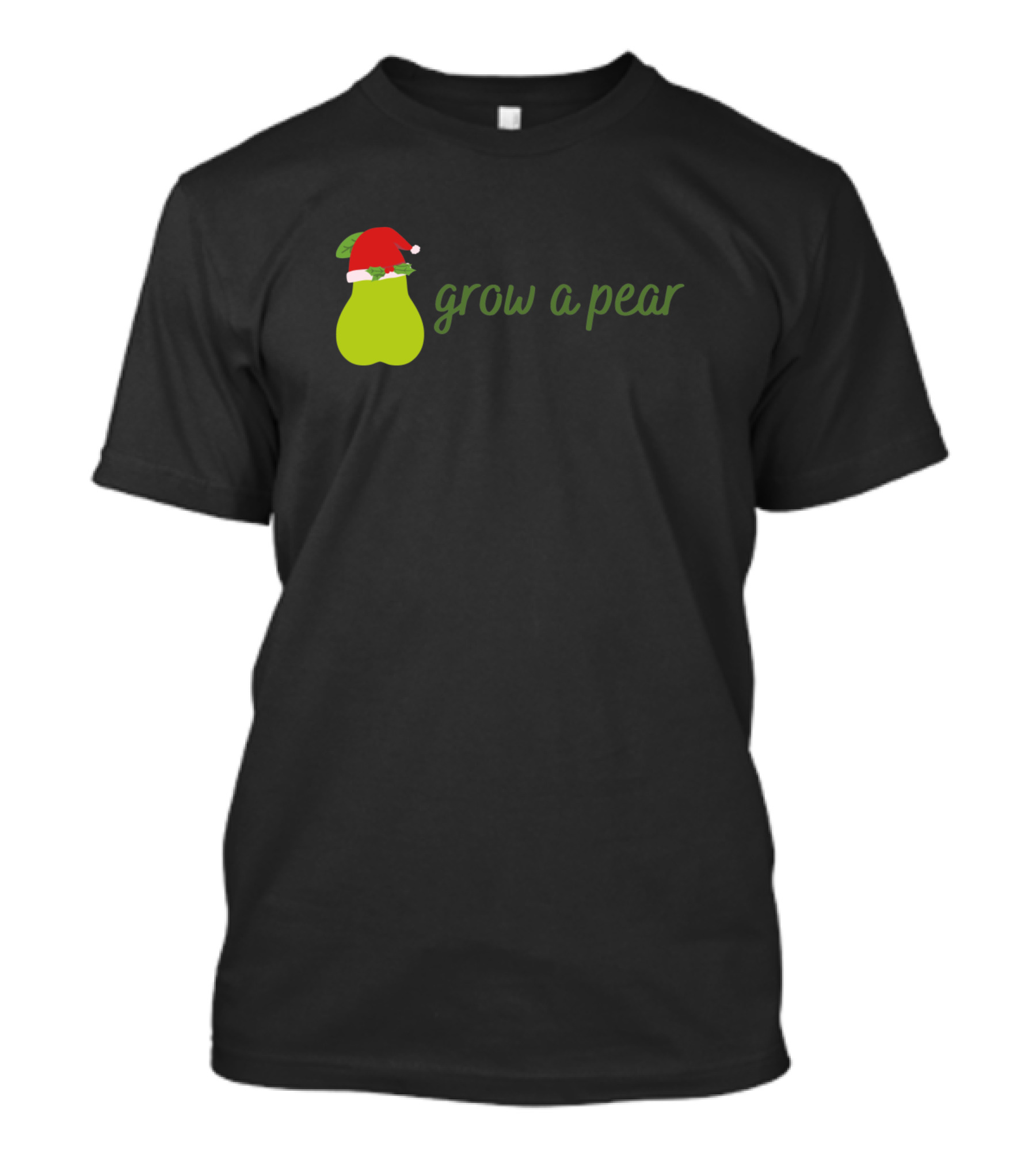 Grow A Pear Christmas Hat Santa Pear T-Shirt