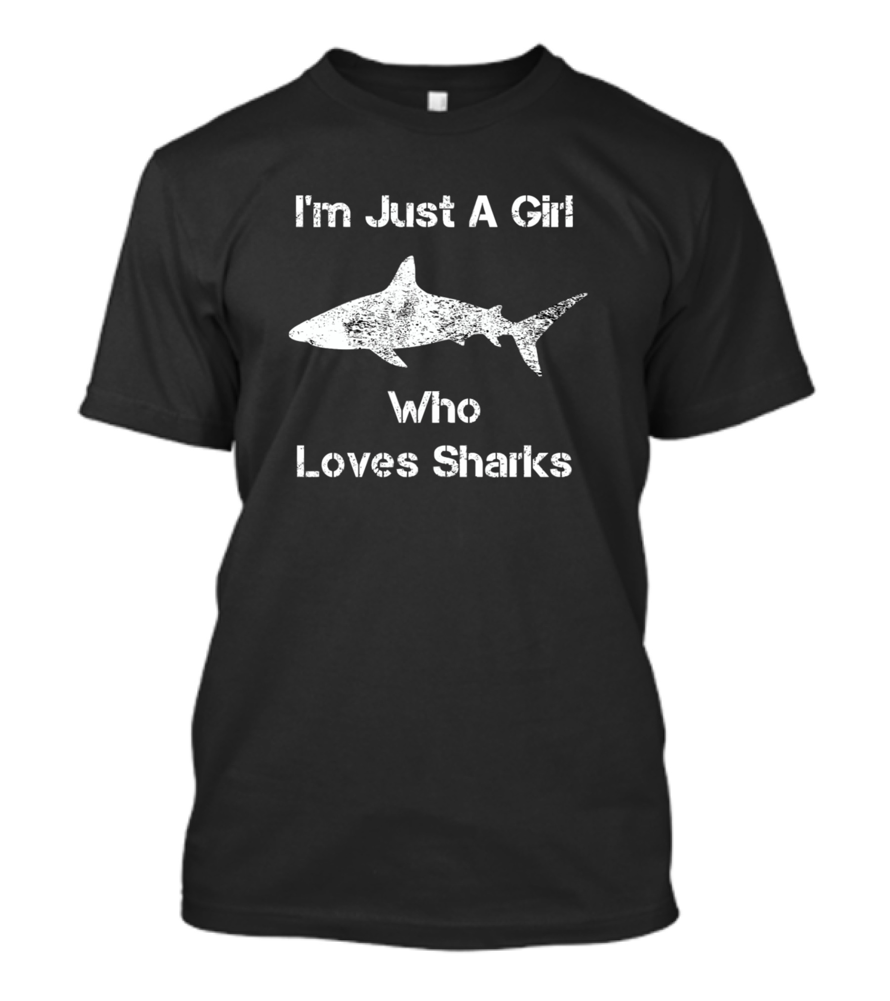 I'm Just A Girl Who Loves Sharks T-Shirt