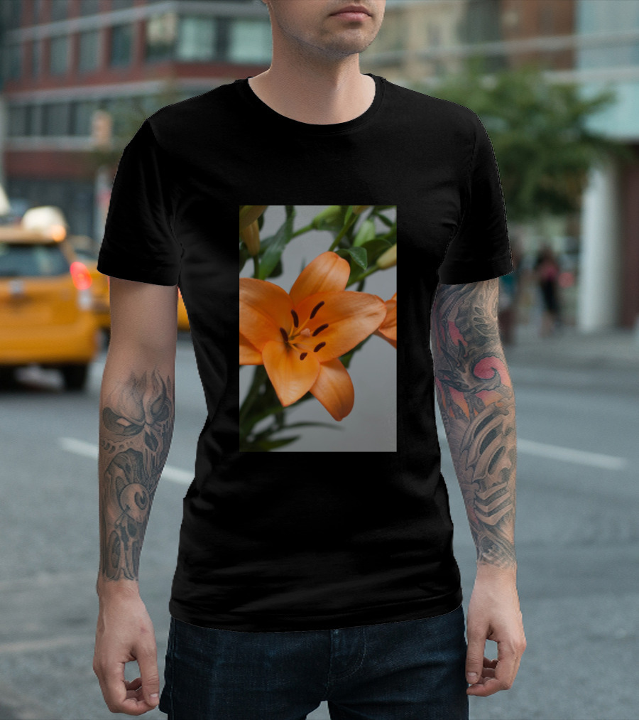 Lily Flower Orange Blossom T-Shirt