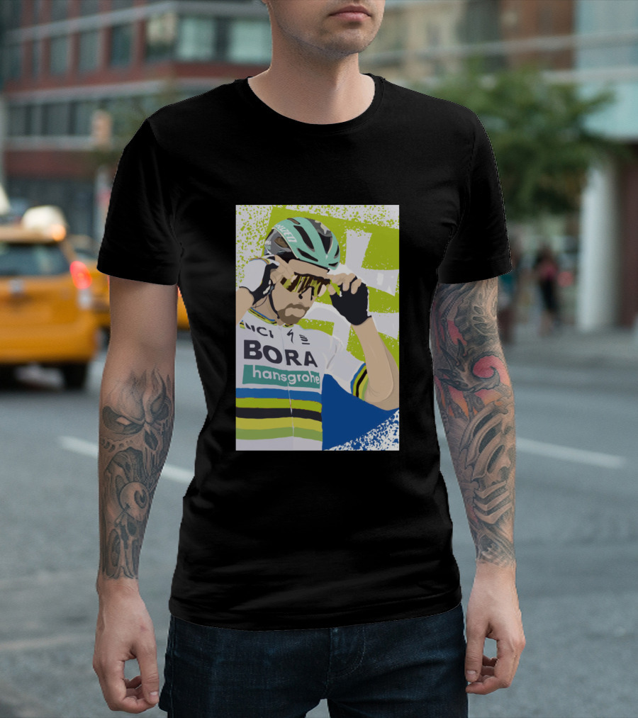 Peter Sagan UCI Bora Hansgrohe Cycling Champion T-Shirt
