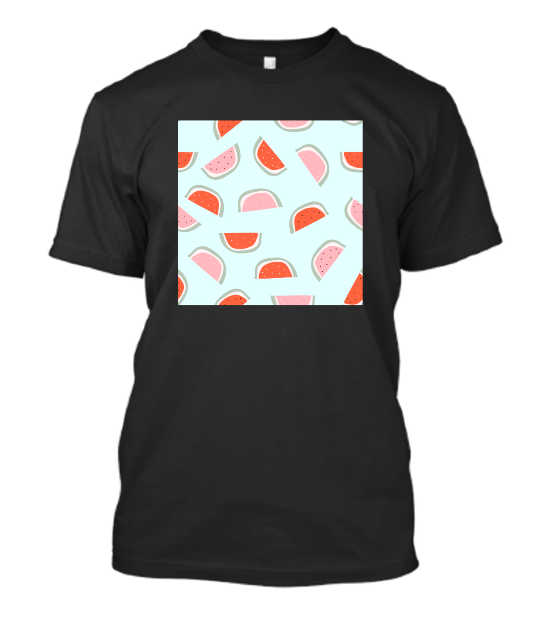 Red And Pink Watermelon Slices T-Shirt