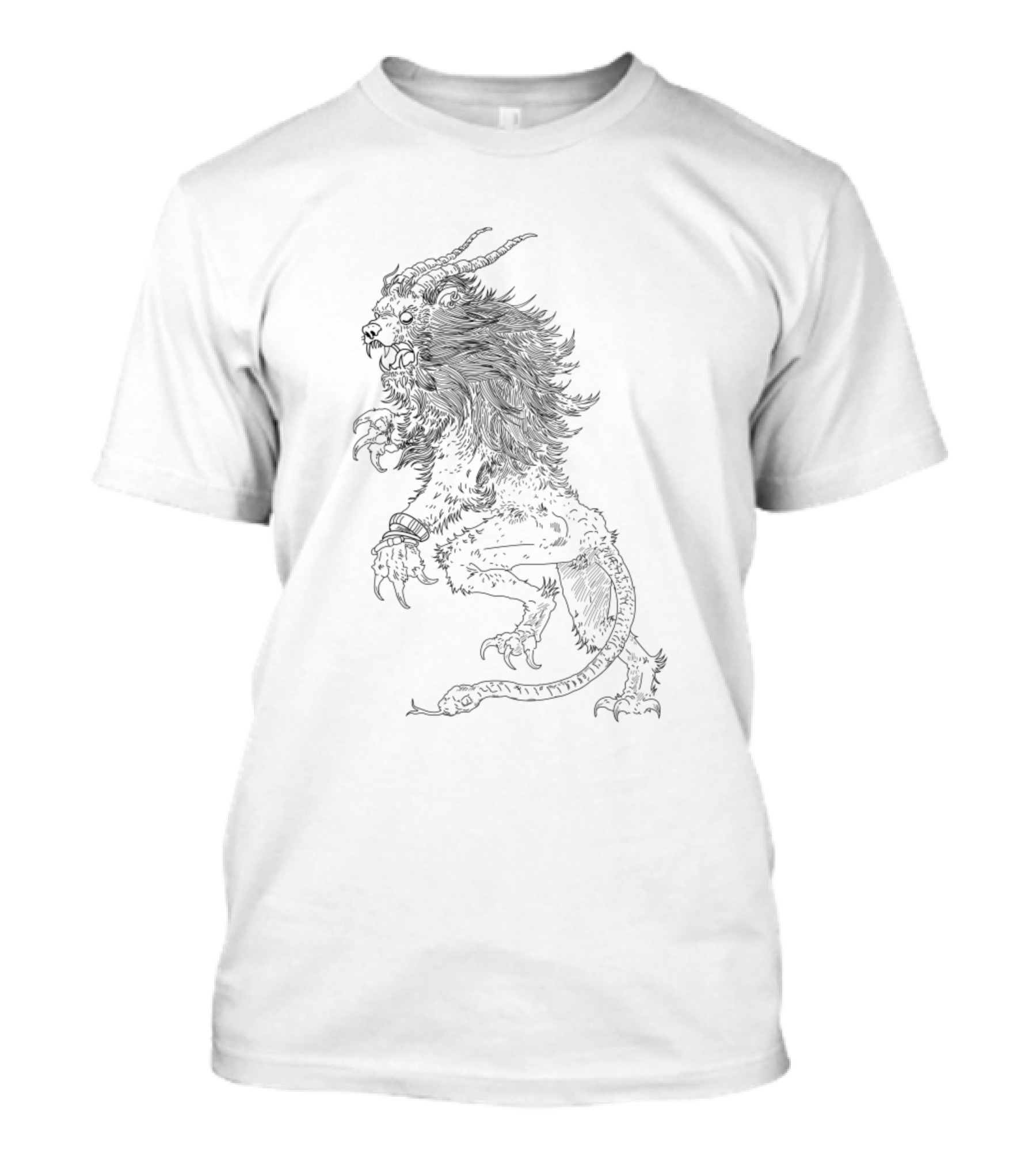 Royal Mythical Chimera Creature T-Shirt