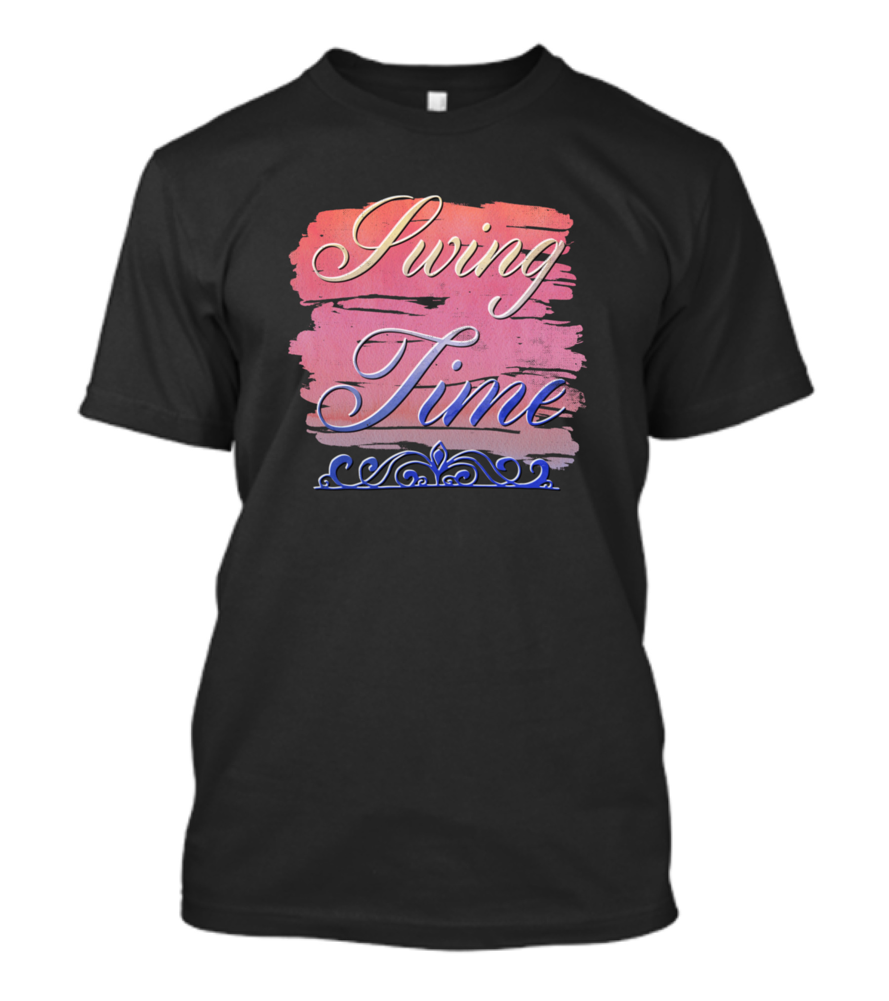 Swing Time Brushstroke Elegance T-Shirt