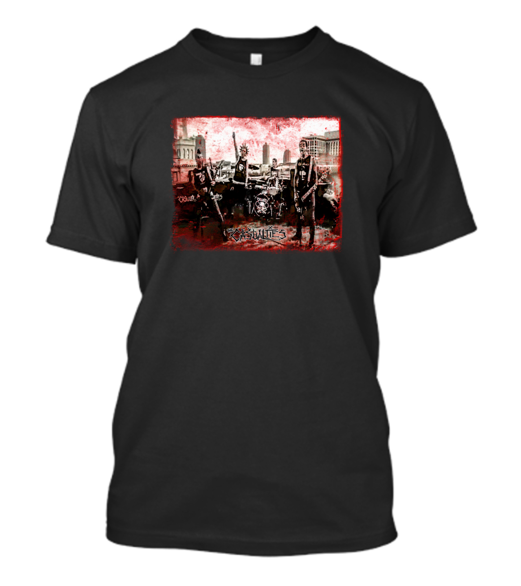 Casualties Band Urban Punk Rock Scene We Are All We Have T-Shirt