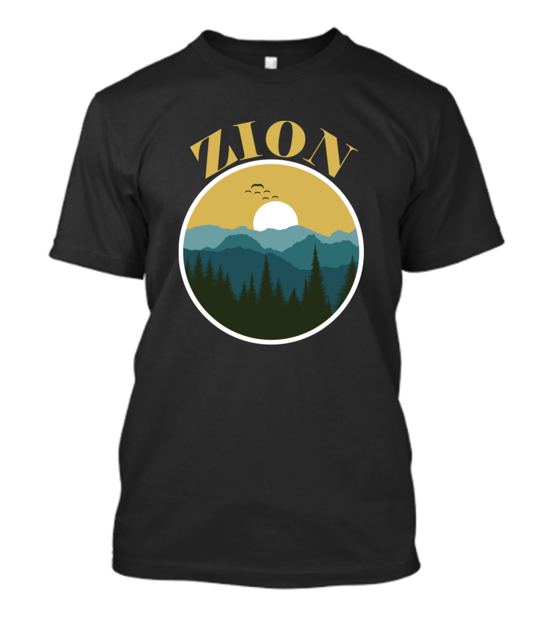 Zion National Park Utah Scenic Nature Family Trip T-Shirt