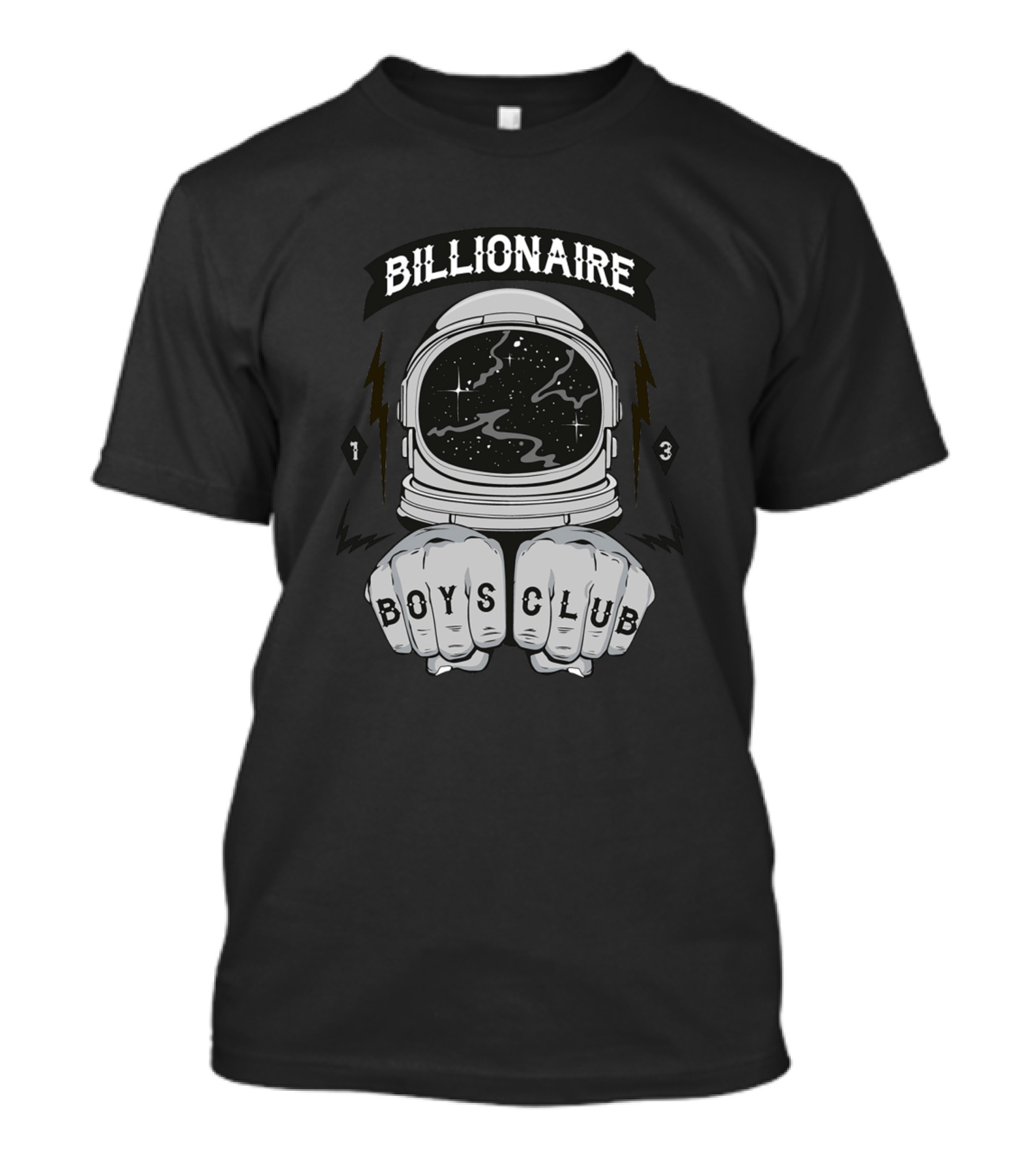Billionaire Boys Club 13 Astronaut Fists Space T-Shirt