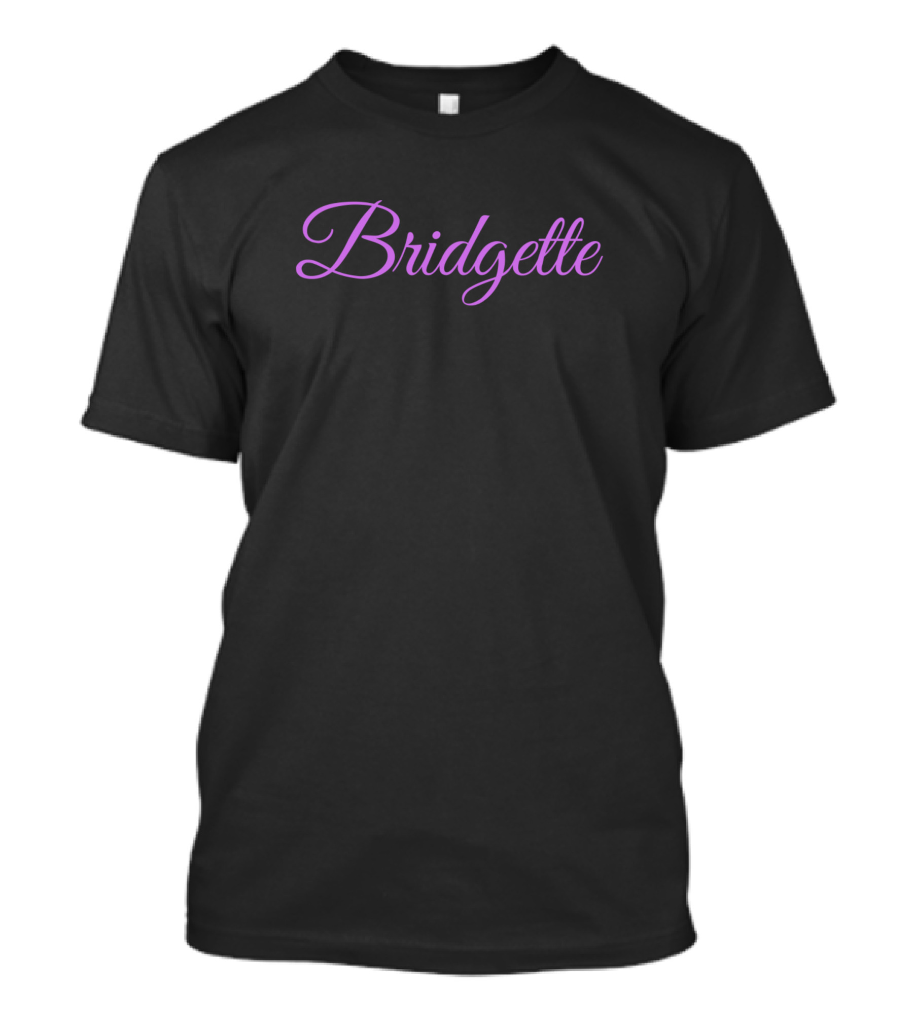 Bridgette Name Typography T-Shirt