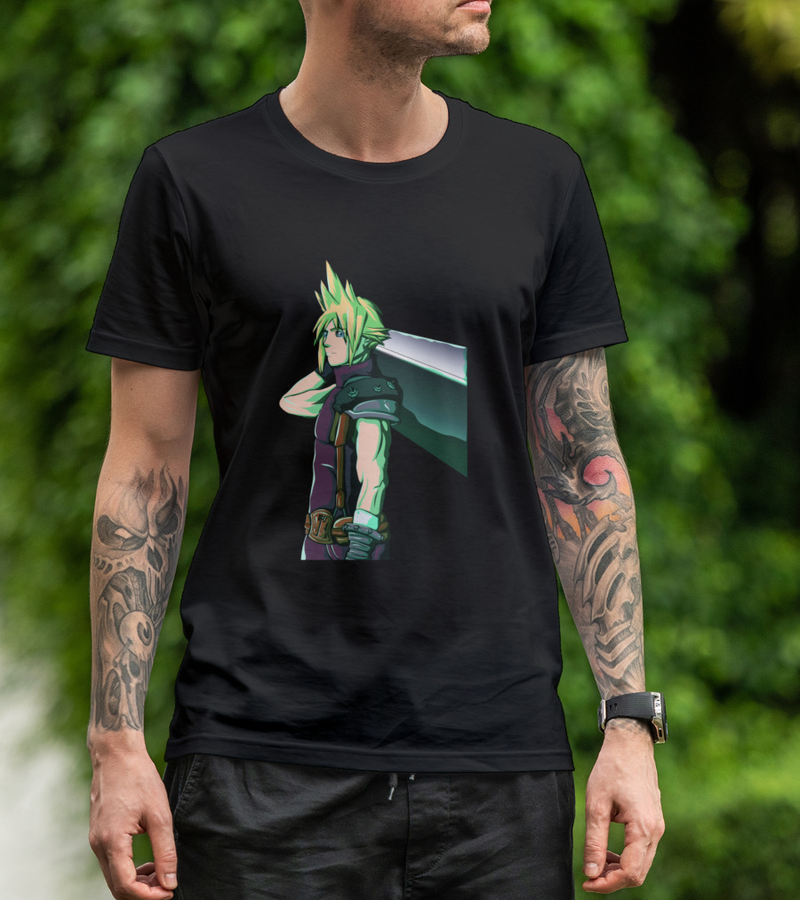 Cloud Strife Final Fantasy Iconic Character T-Shirt