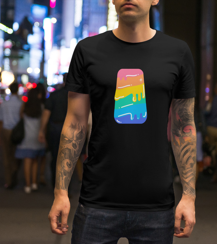The Best Practice Rainbow Drip Popsicle T-Shirt