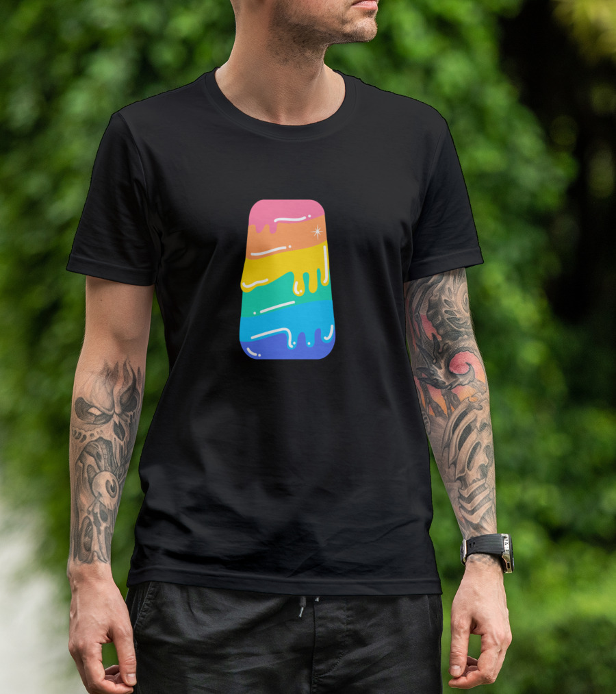 The Best Practice Rainbow Drip Popsicle T-Shirt