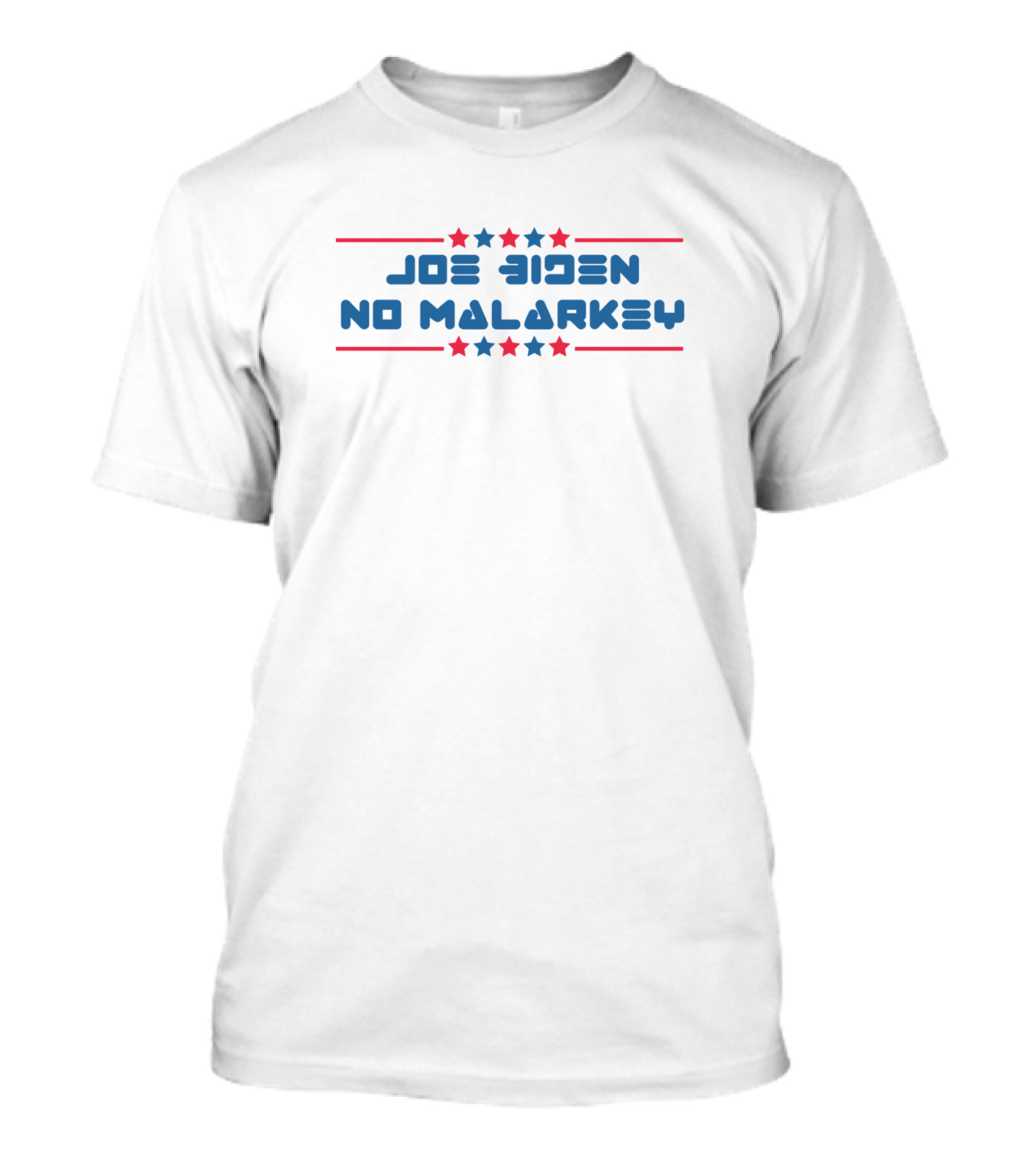 Joe Biden No Malarkey Stars T-Shirt