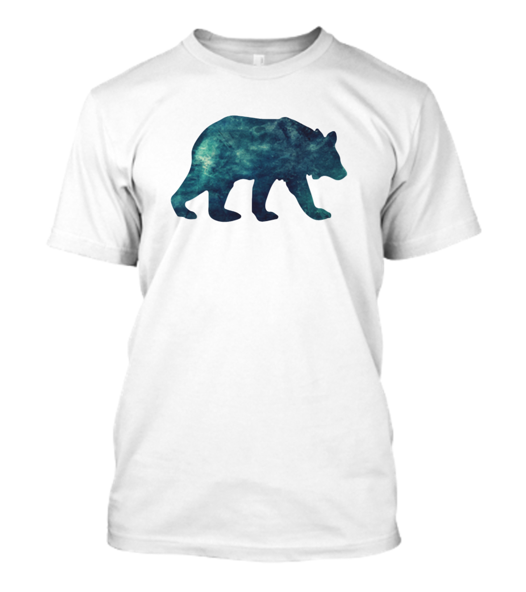 Oryxwish Northern Lights Bear T-Shirt