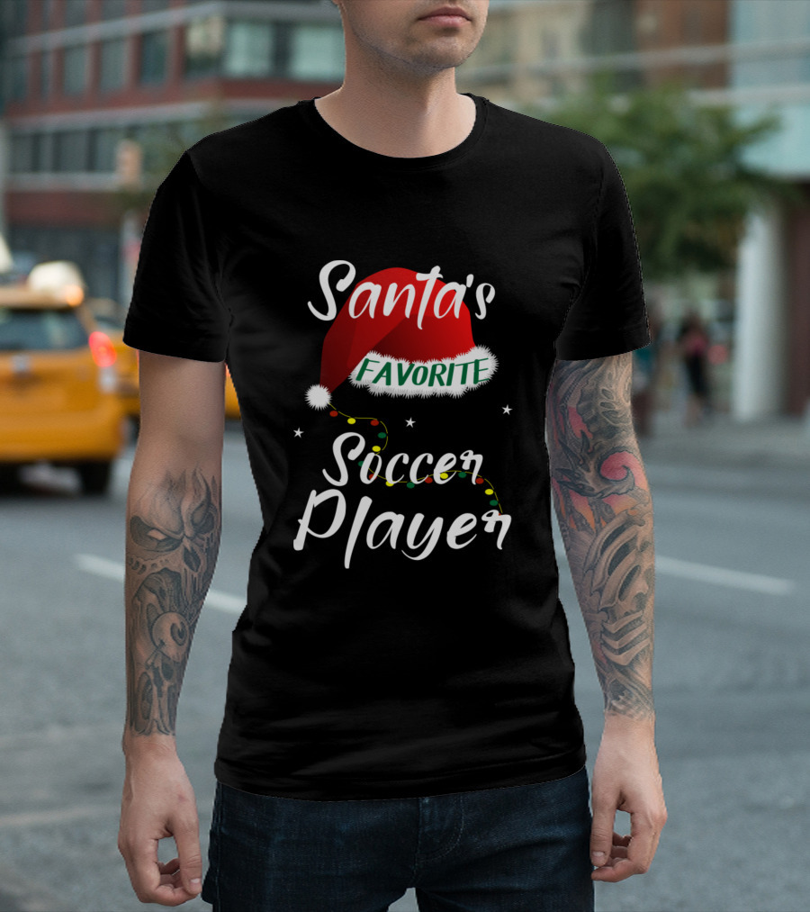 Santa's Favorite Soccer Player T-Shirt
