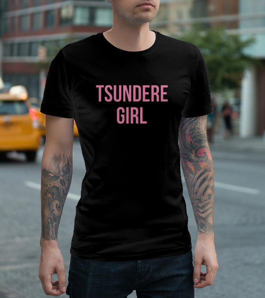 Tsundere Girl Anime Character Special T-Shirt