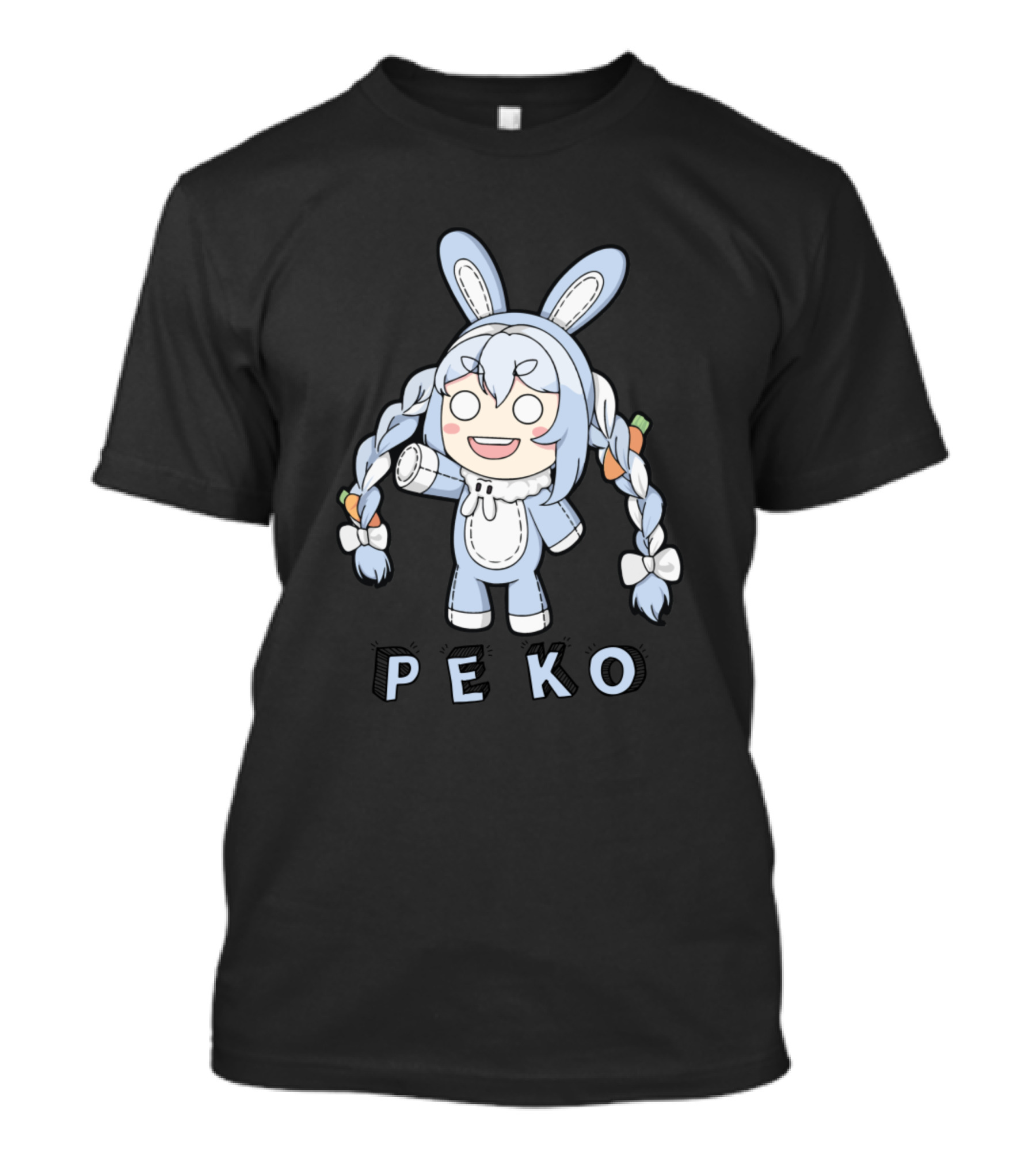 Hololive Pekora Peko Rabbit Character T-Shirt