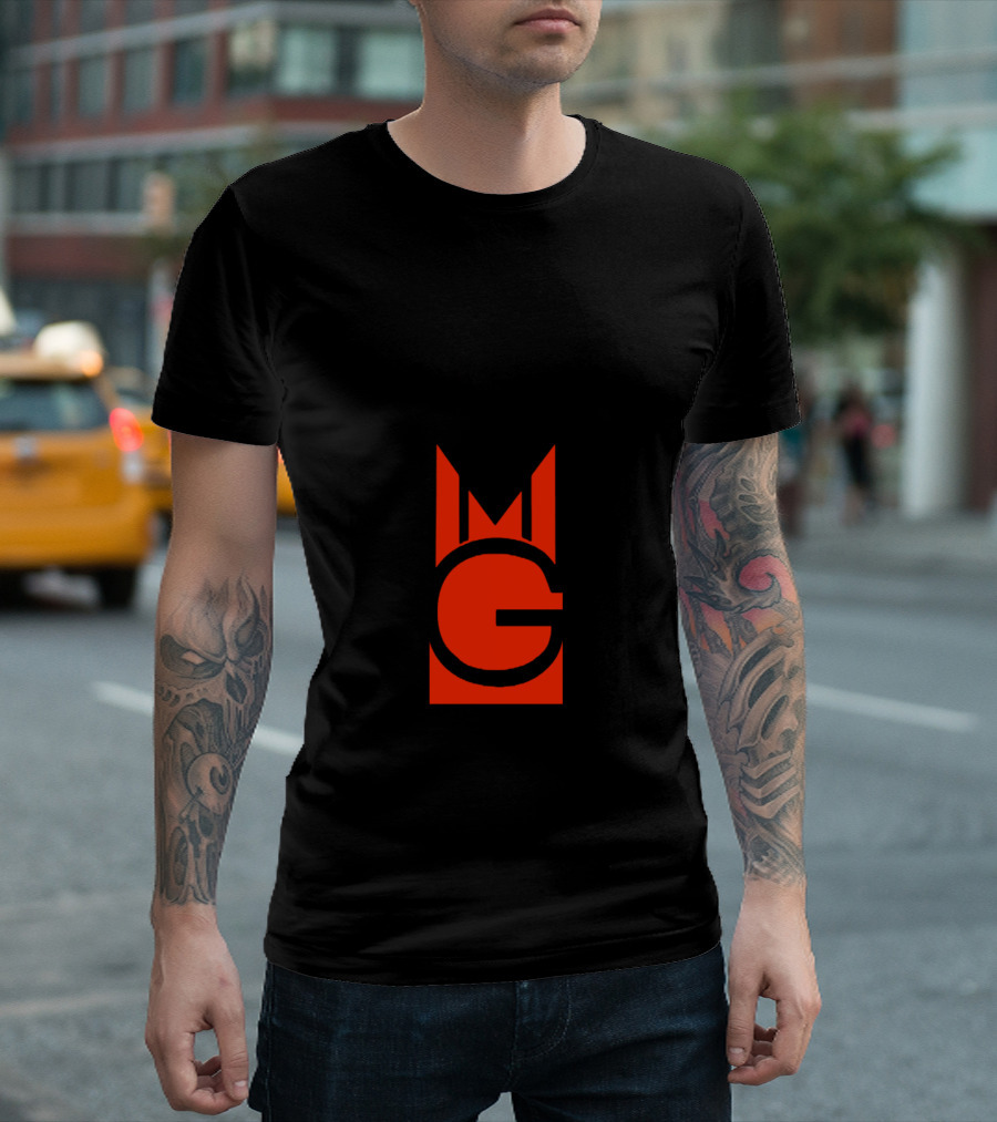 Machine Gun Kelly MGK Best Rapper M Logo Black and Red T-Shirt