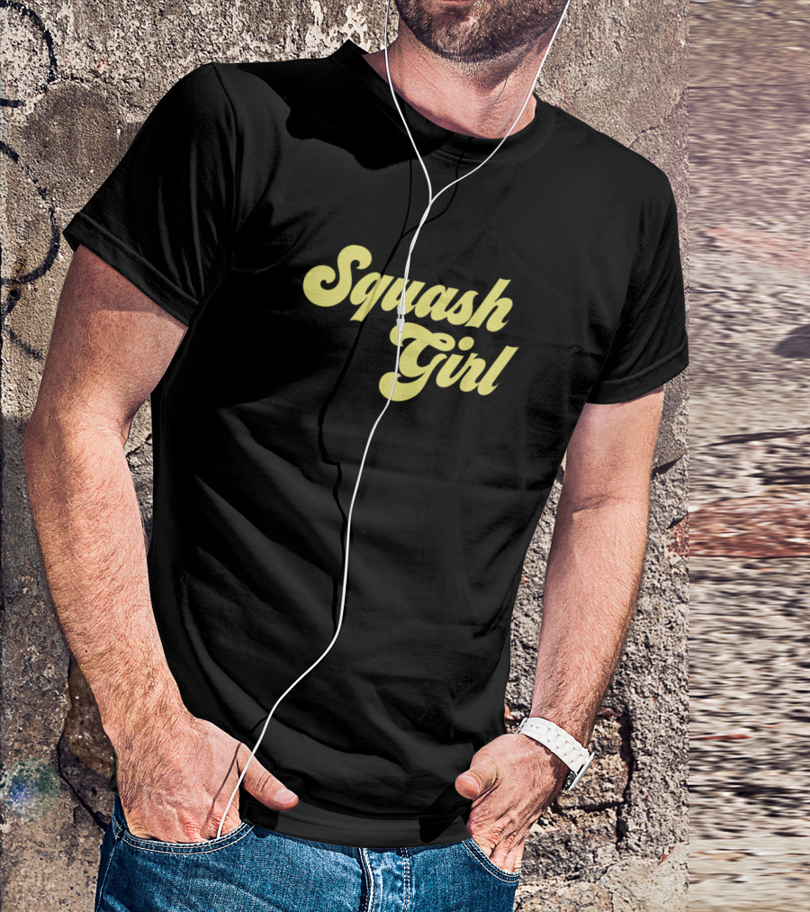 Squash Girl Yellow T-Shirt