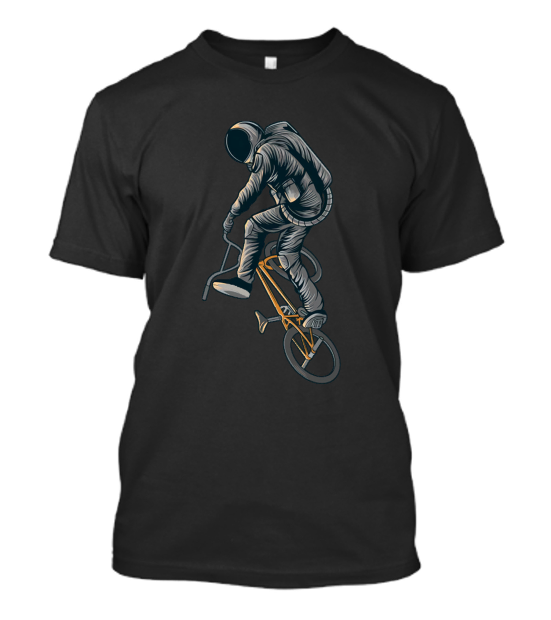 The Bmx Galaxy Astronaut Rider Spacerider T-Shirt
