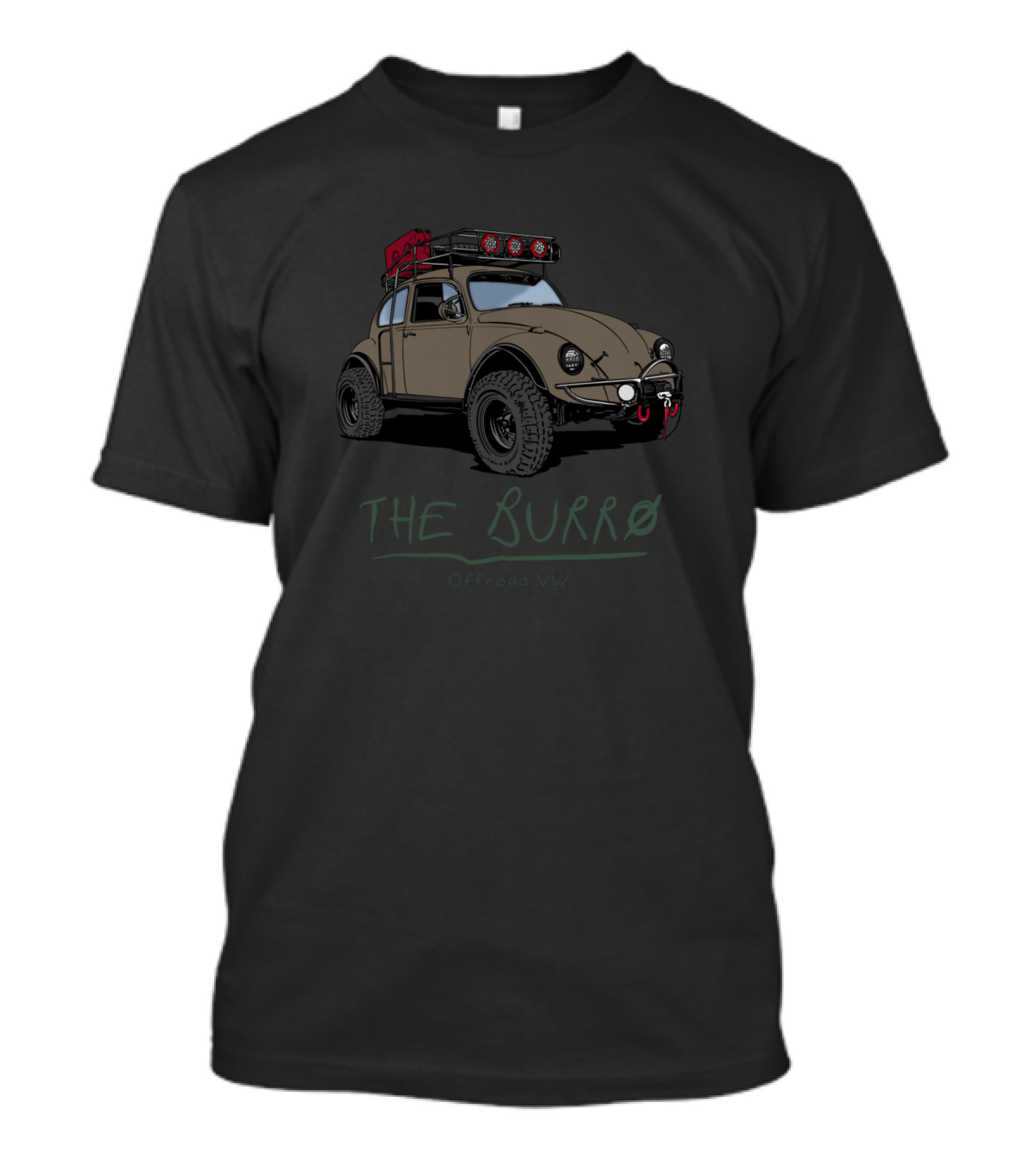 The Burro Offroad VW Adventure Vehicle T-Shirt