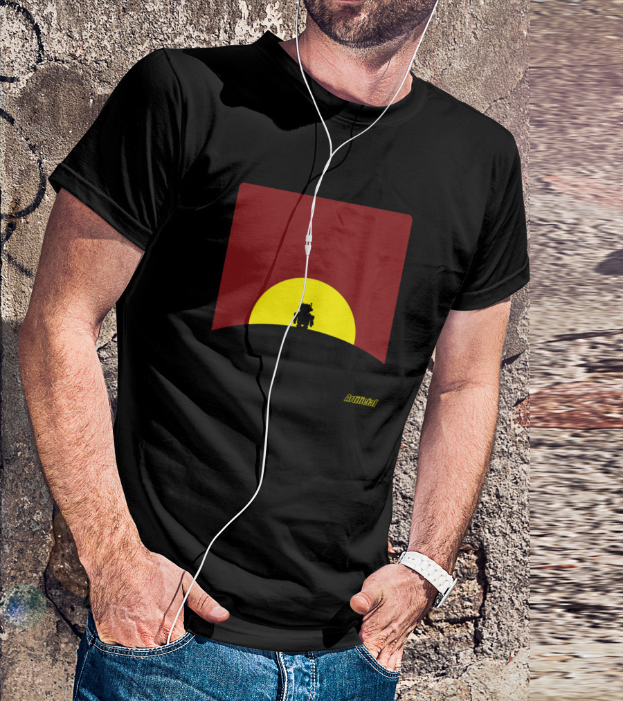 Artificial Sunset Robot T-Shirt
