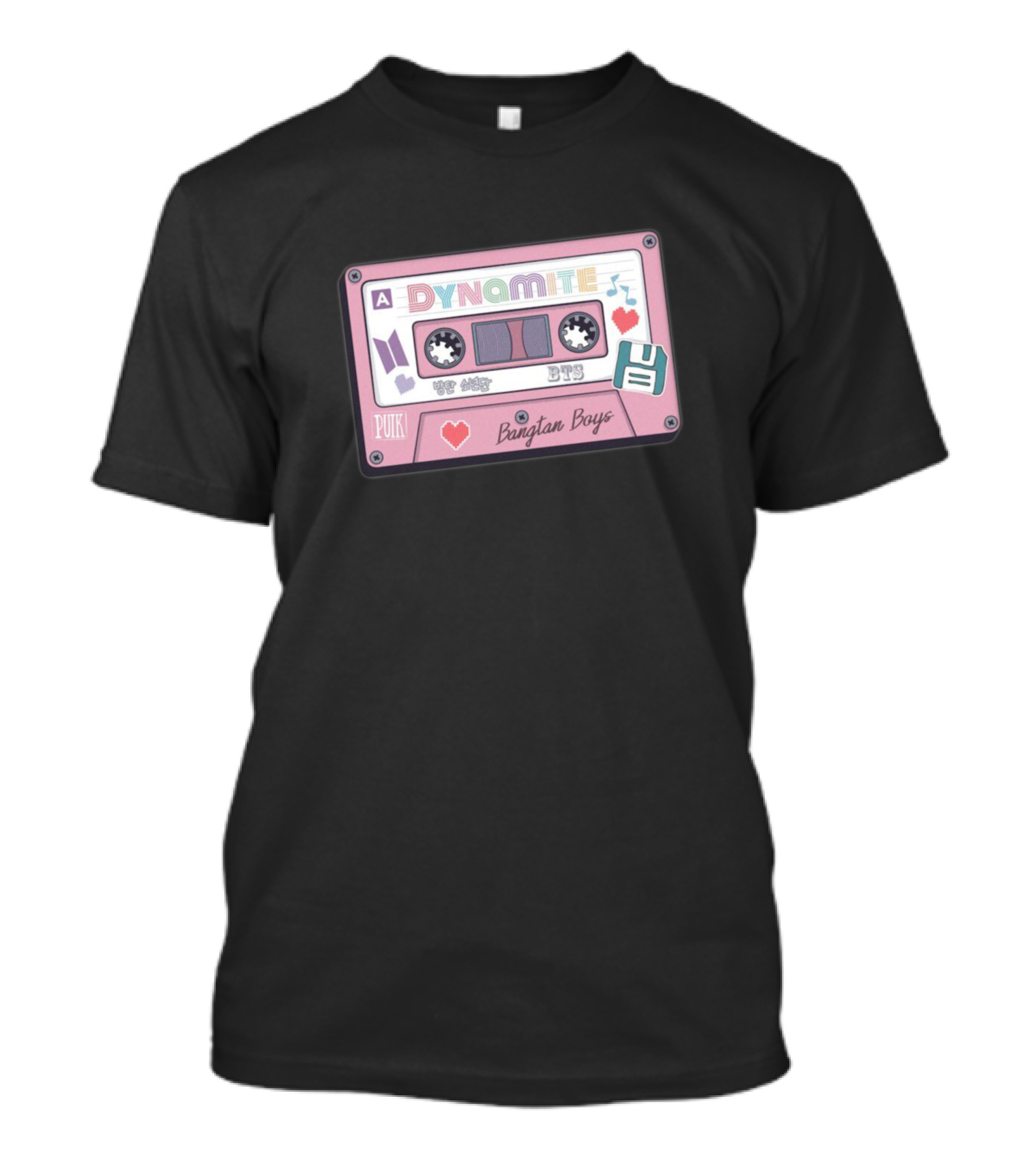 BTS Dynamite Cassette Tape Bangtan Boys T-Shirt