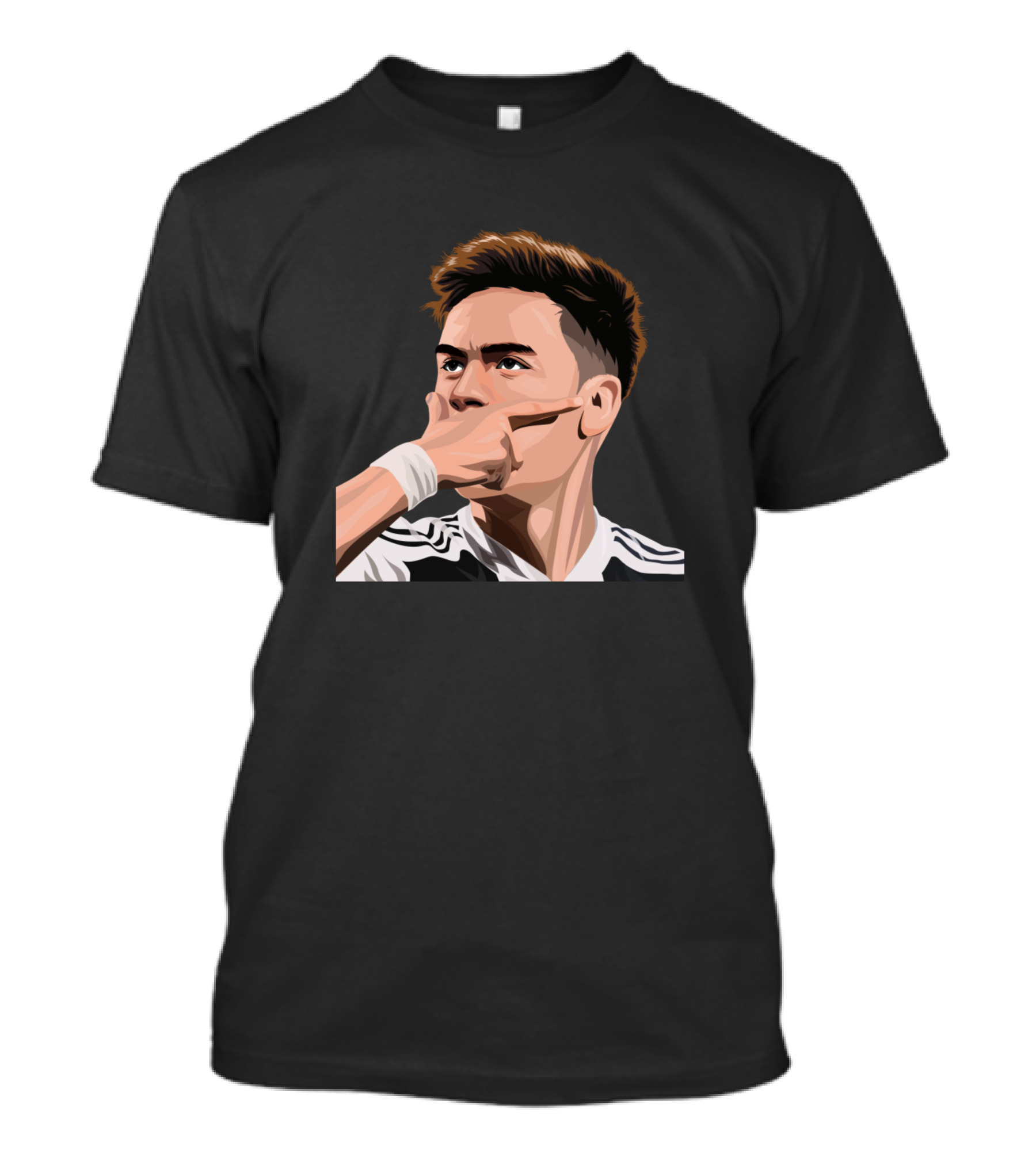Dybala Mask Celebration Juventus Player T-Shirt
