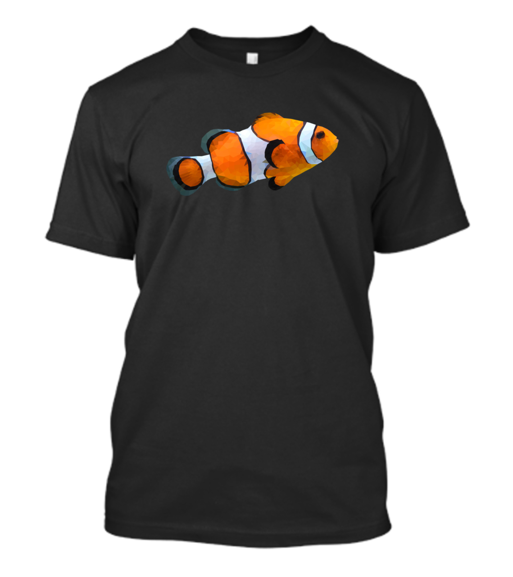 Clownfish Low Poly Vector T-Shirt