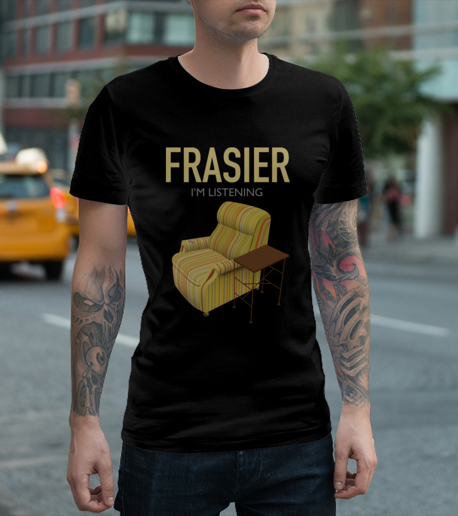 Frasier I'm Listening Armchair 90s TV Series T-Shirt