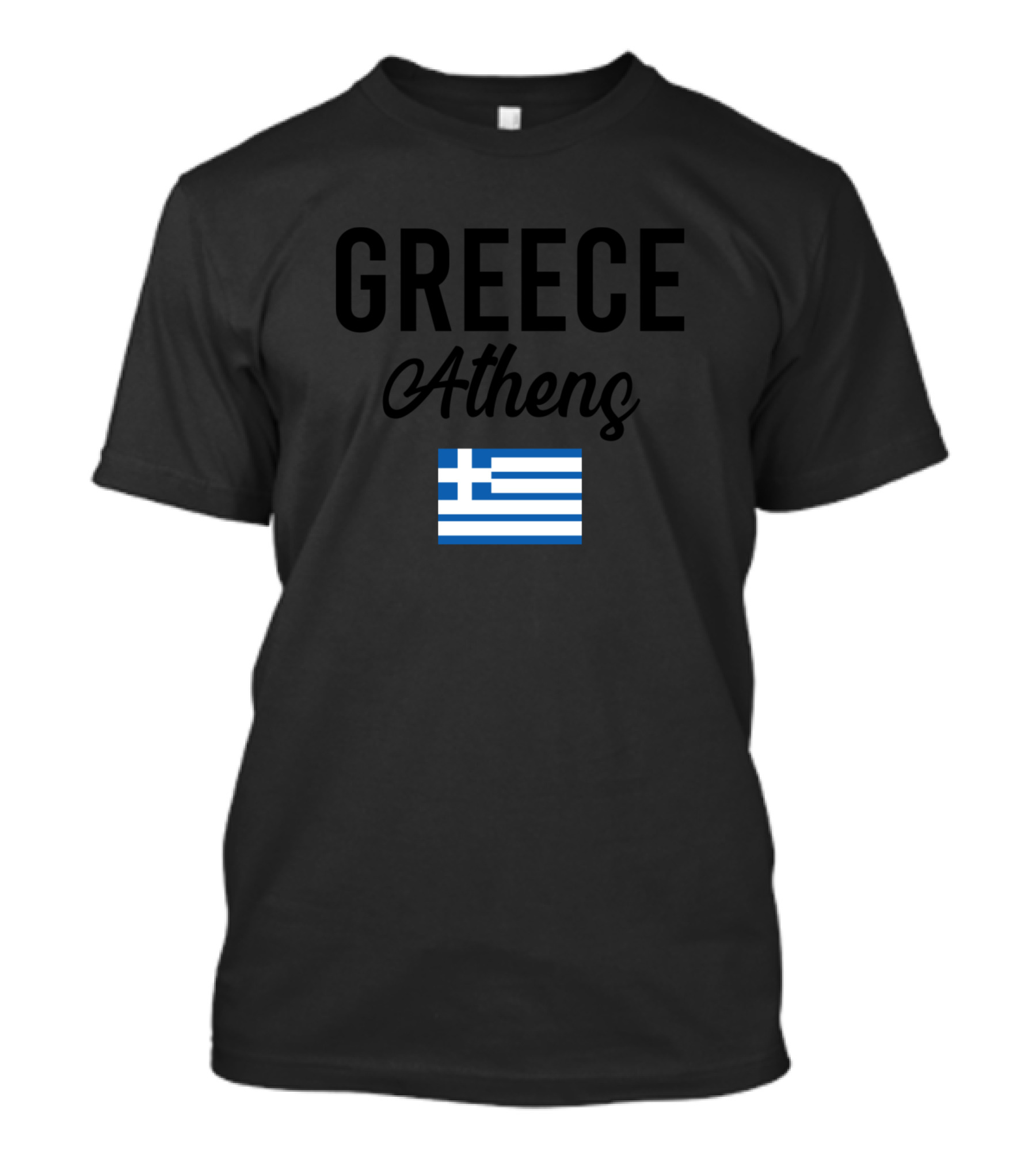 Greece Athens Flag T-Shirt