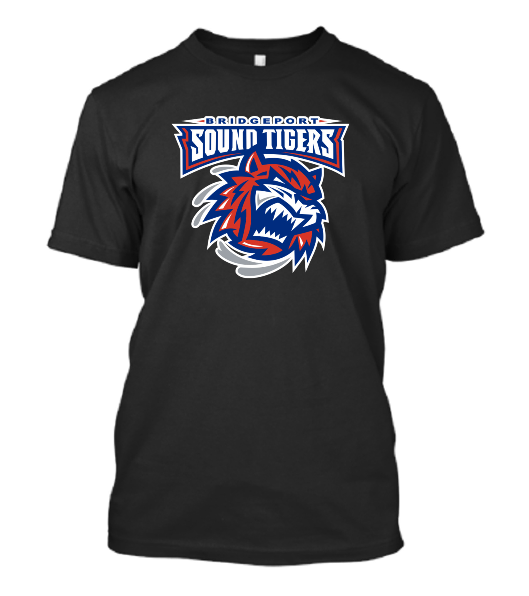 Bridgeport Sound Tigers Hockey Team Fierce T-Shirt