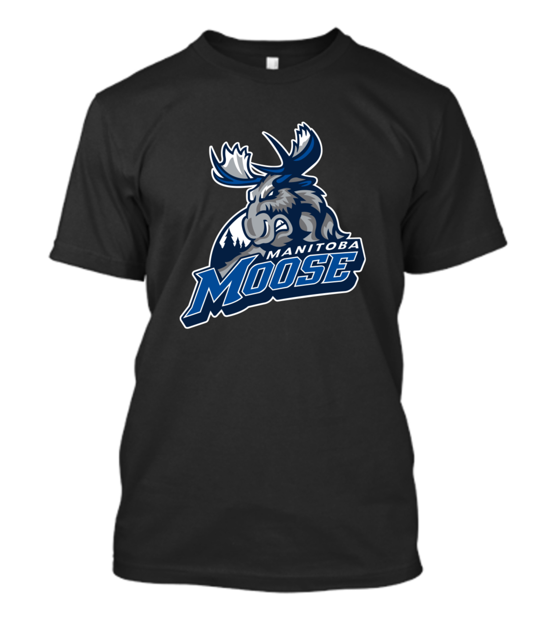 Manitoba Moose Aggressive Mascot Hockey T-Shirt