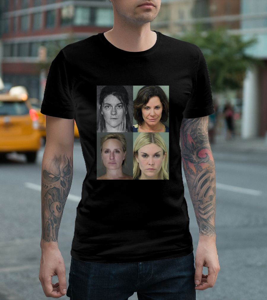 Rhony Felons Mugshots Real Housewives Of New York Odnk003 T-Shirt