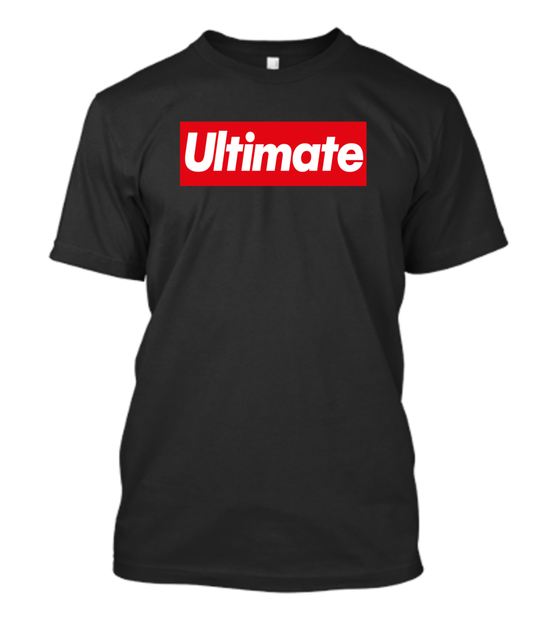 Ultimate Paris Bold Red Text T-Shirt