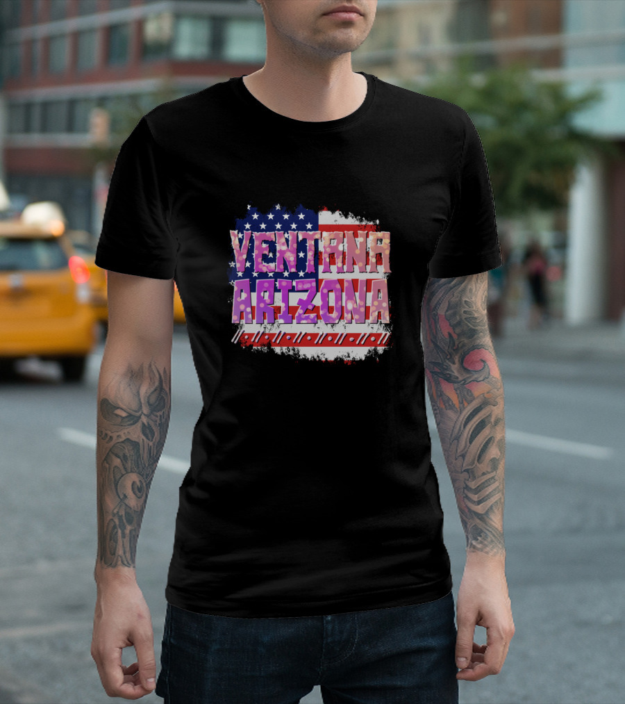 Ventana Arizona American Flag T-Shirt