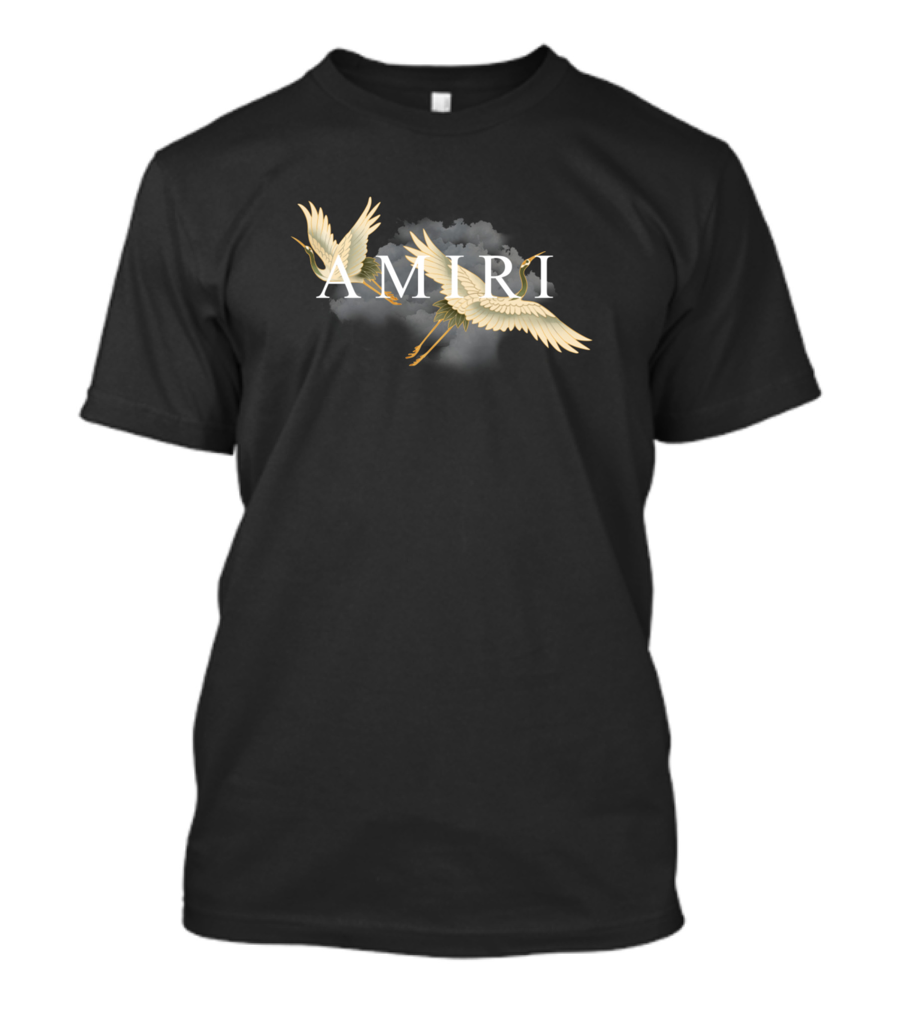 AMIRI Crane With Soaring Birds T-Shirt