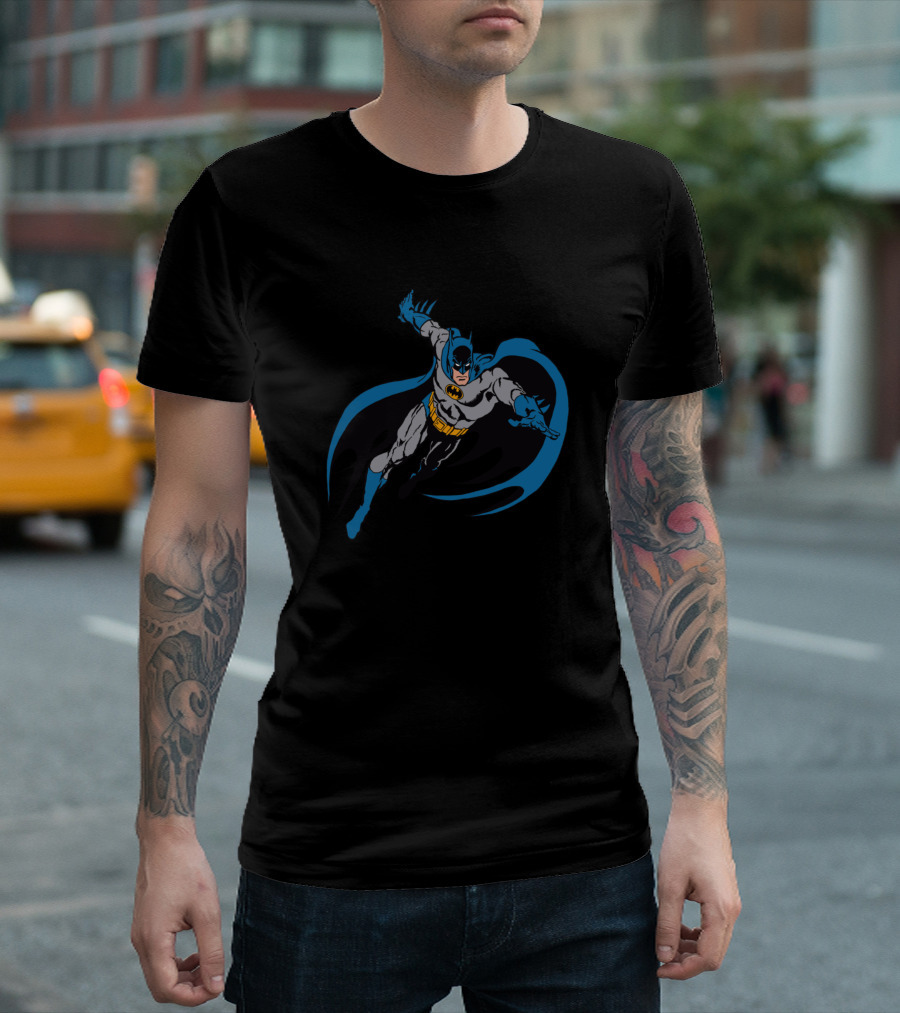 Batman Dark Knight Caped Crusader Superhero DC Comics T-Shirt
