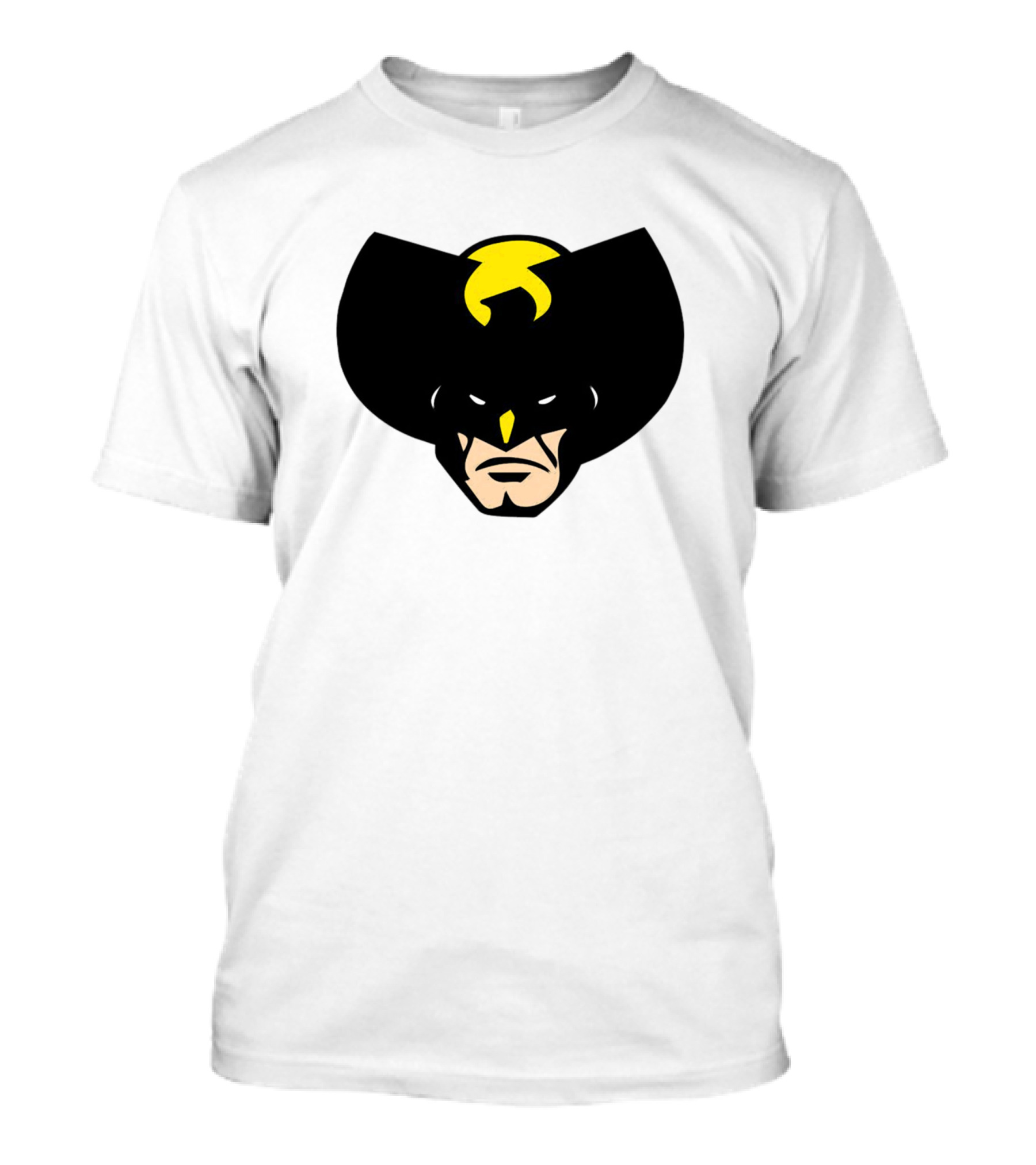 Black And Yellow Bat Wu Icon Fusion T-Shirt