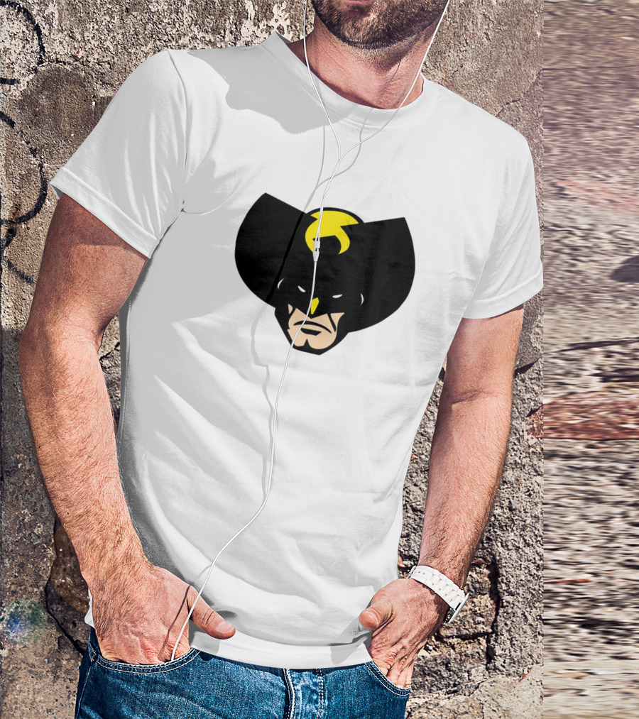 Black And Yellow Bat Wu Icon Fusion T-Shirt