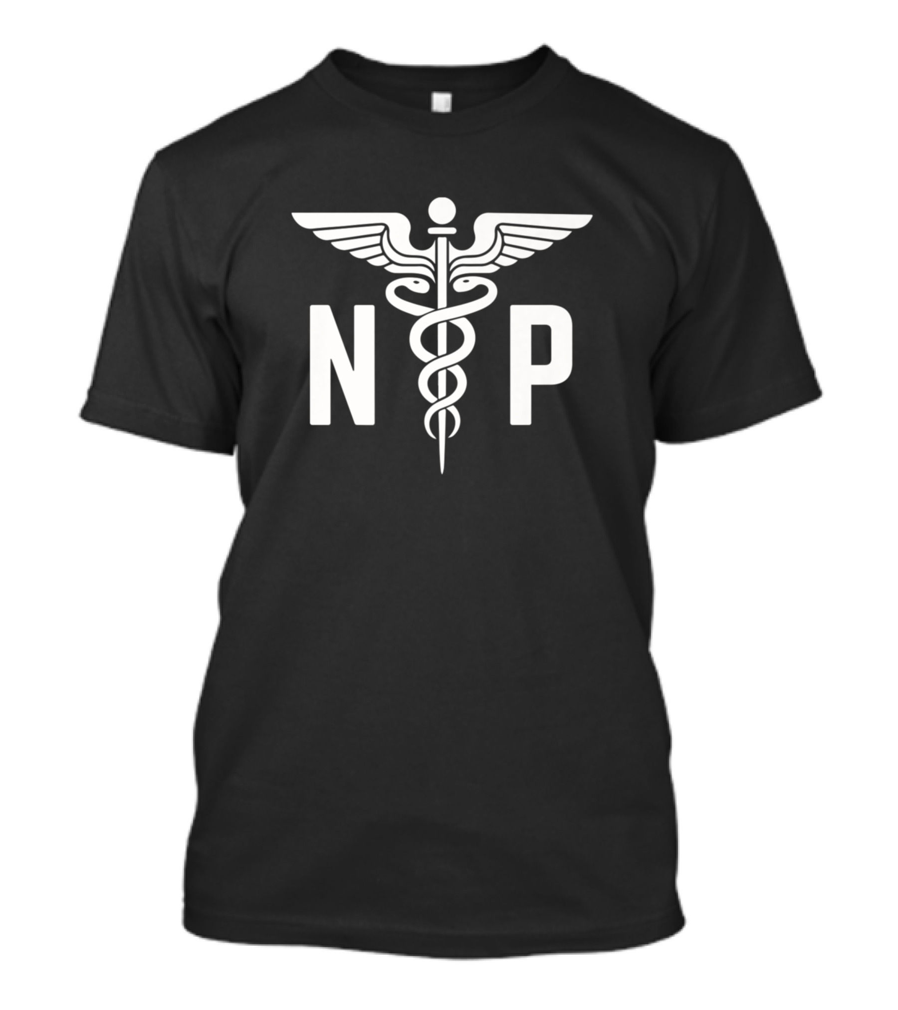 Nurse Practitioner NP Caduceus Heros Nursing Patriotic T-Shirt