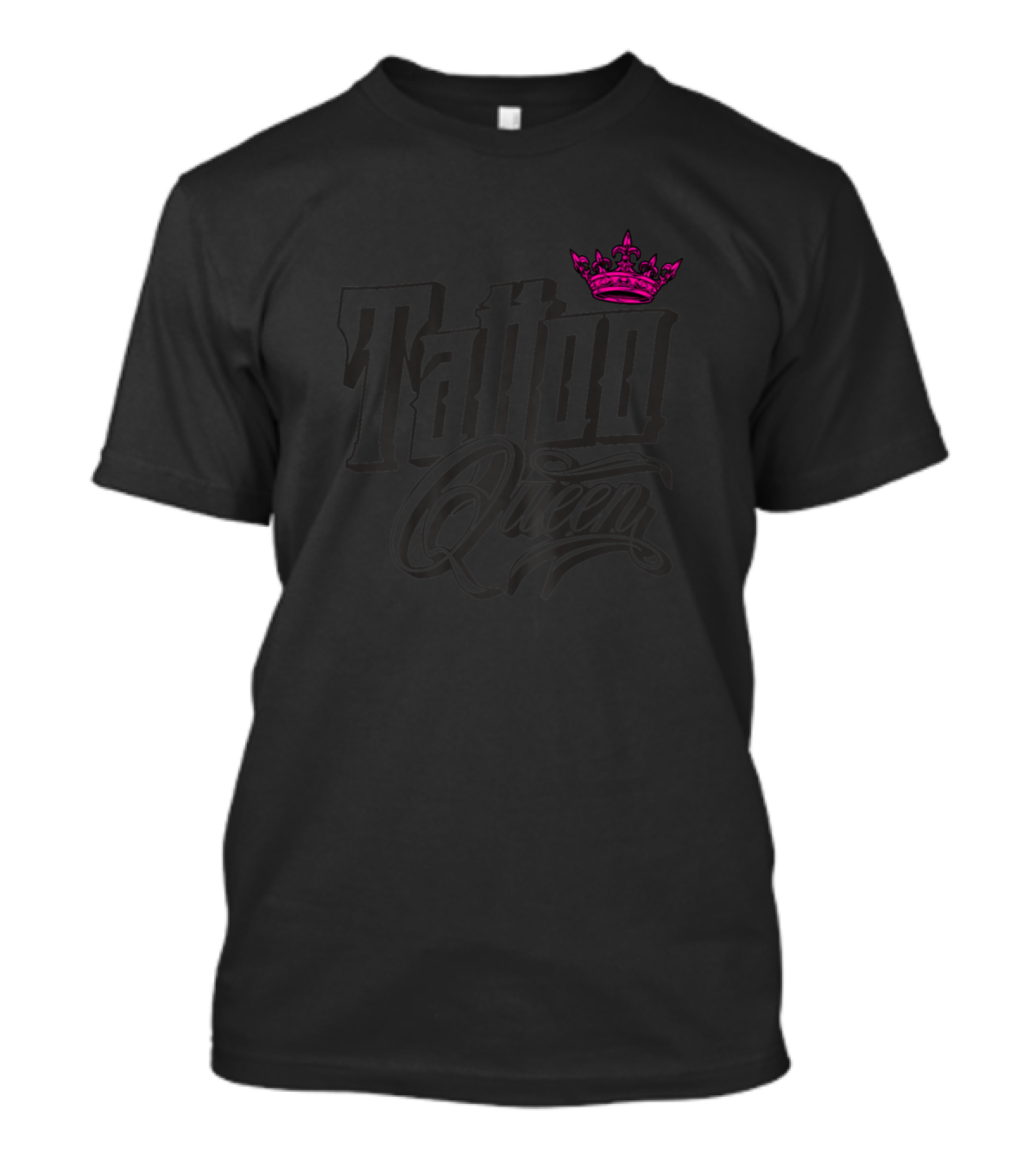 Tattoo Queen Princess Crown Royalty Graffit T-Shirt