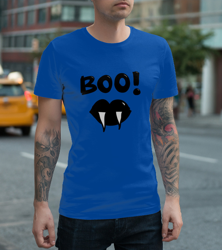 BOO Vampire Lips T-Shirt