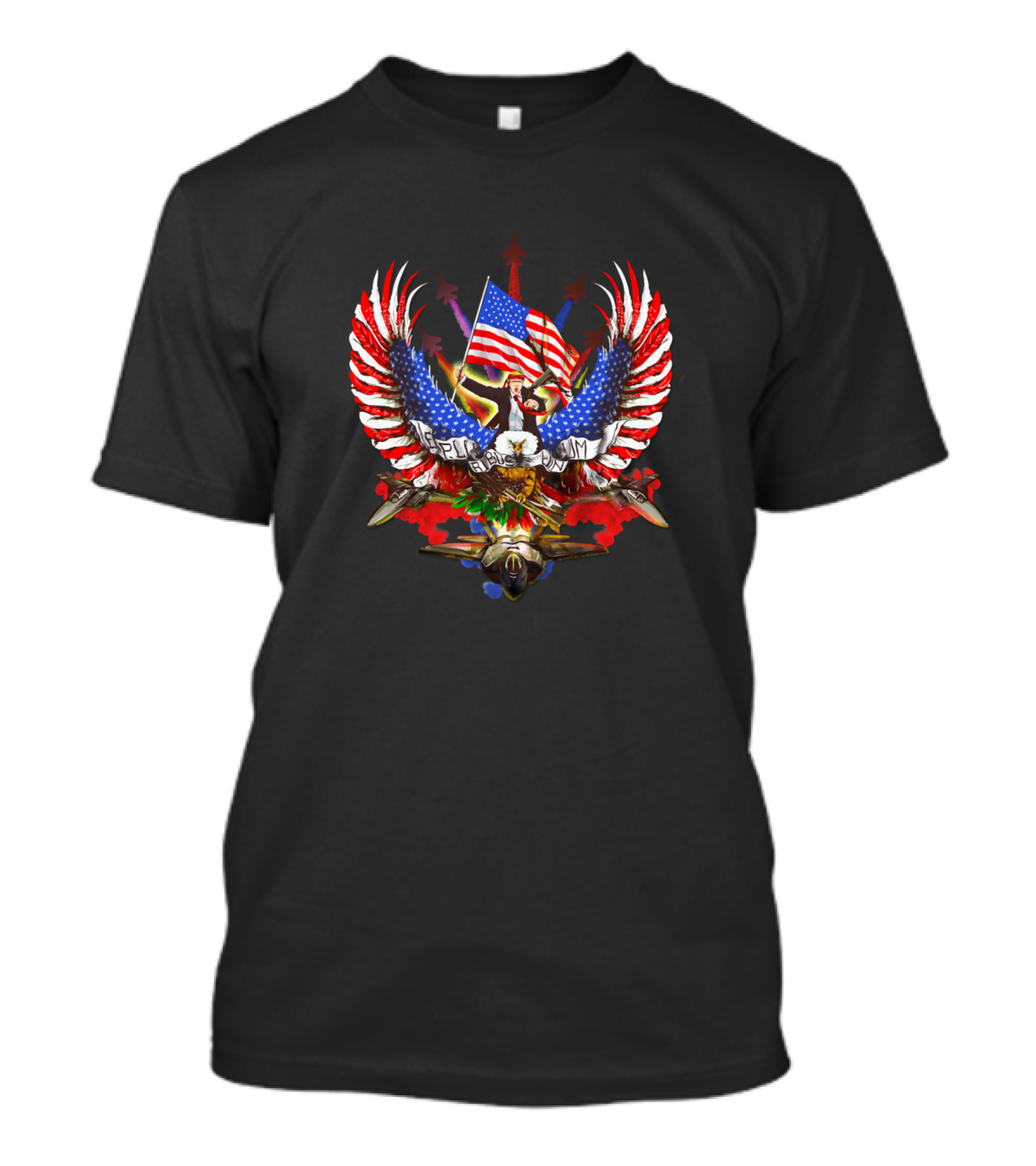 Eagle American Flag Trump Republican USA Patriot T-Shirt