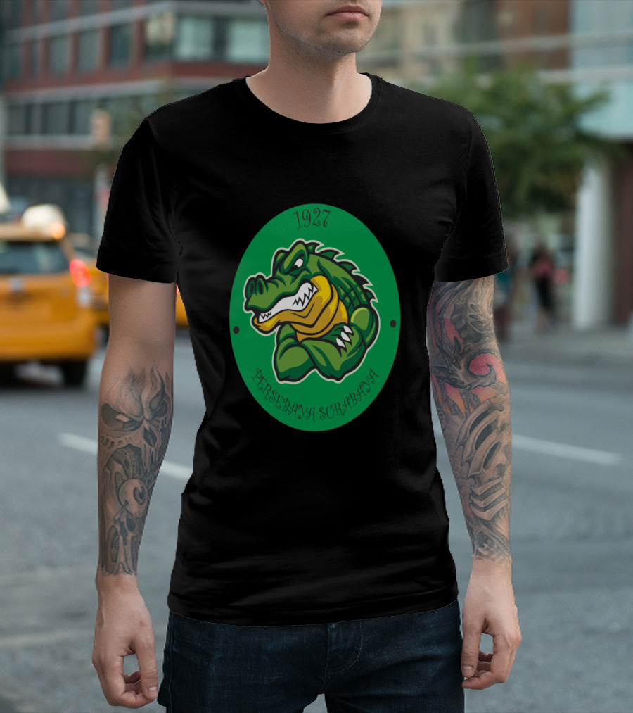 Persebaya Surabaya 1927 Crocodile Emblem T-Shirt