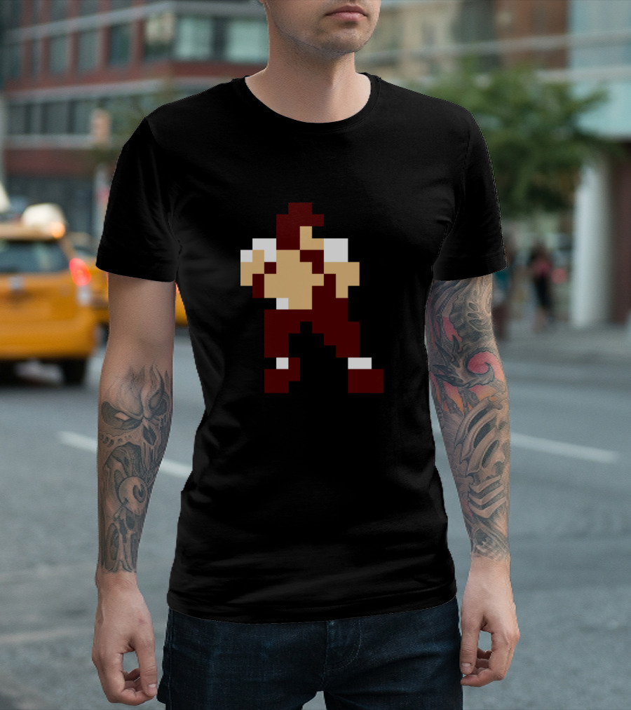 TAMU Tecmo Bowl Pixel Art Player T-Shirt