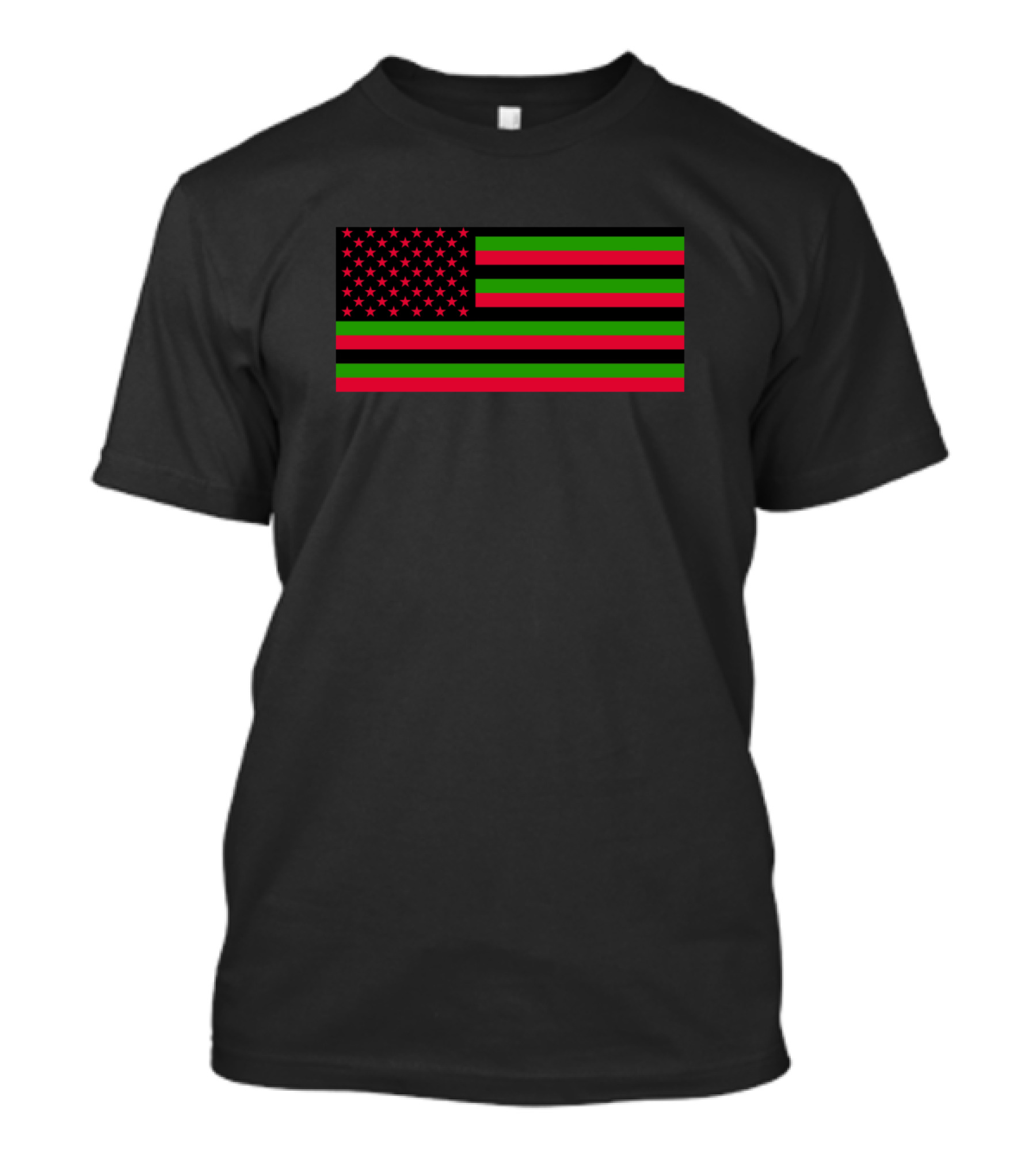 African American Flag Black Is King Pan-African Colors T-Shirt