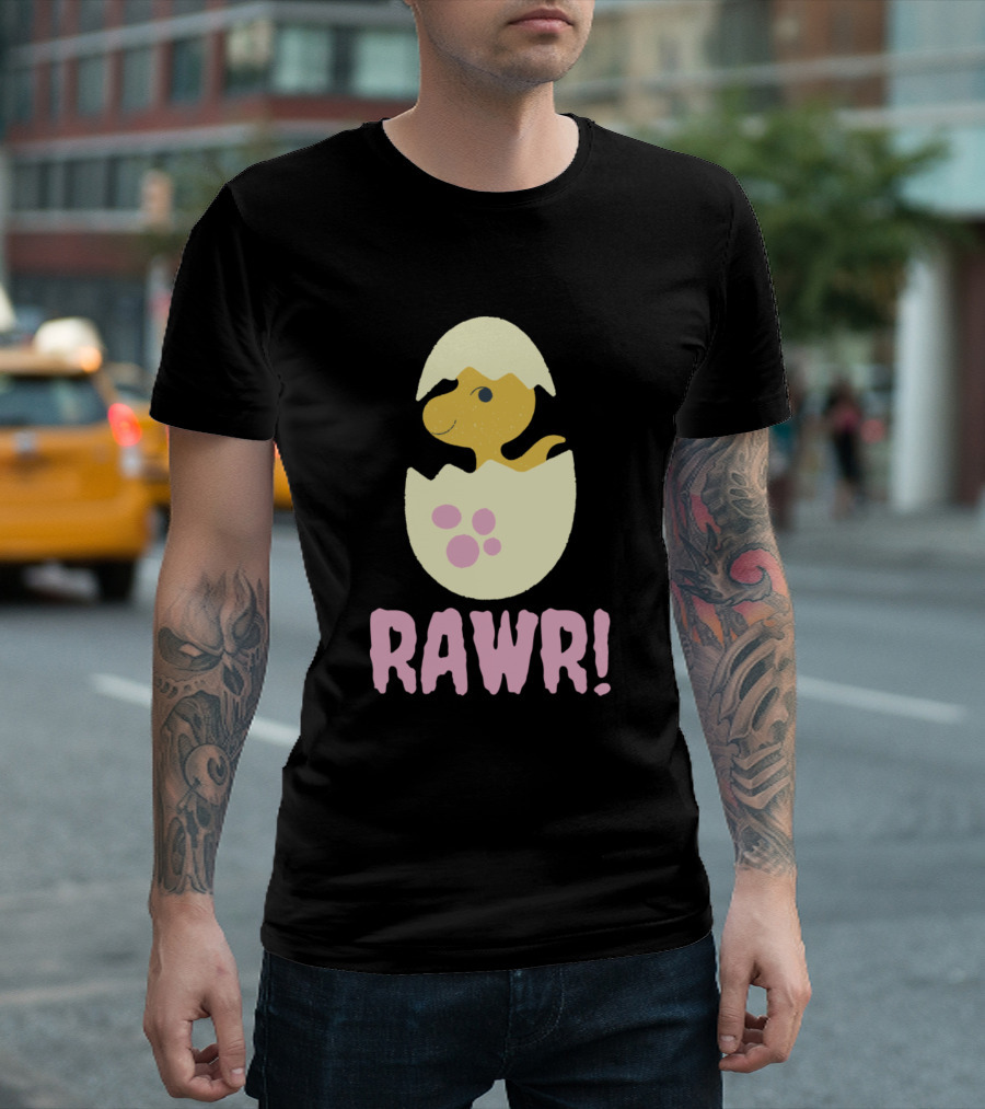 Baby Dinosaur Egg Rawr T-Shirt